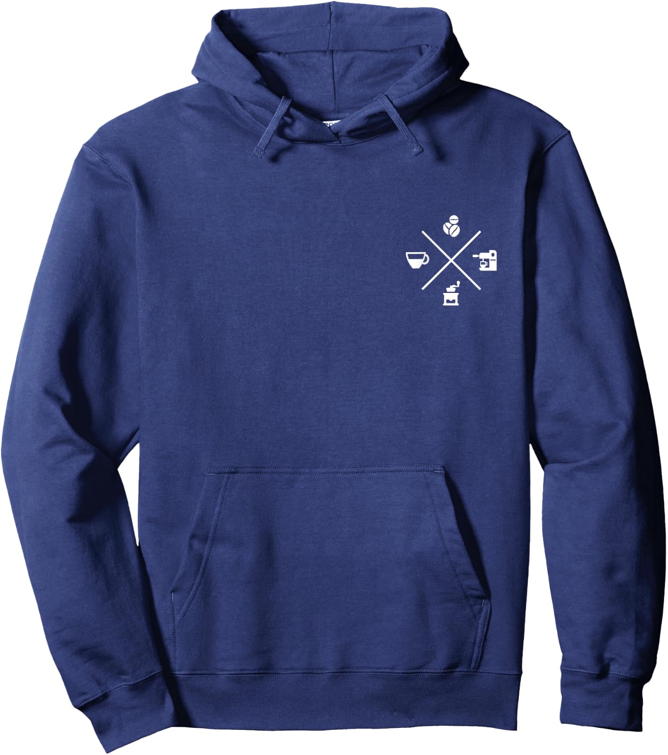Barista Kaffee Espresso Cappuccino Kaffeemaschine Hoodie - Hoodie | Navy