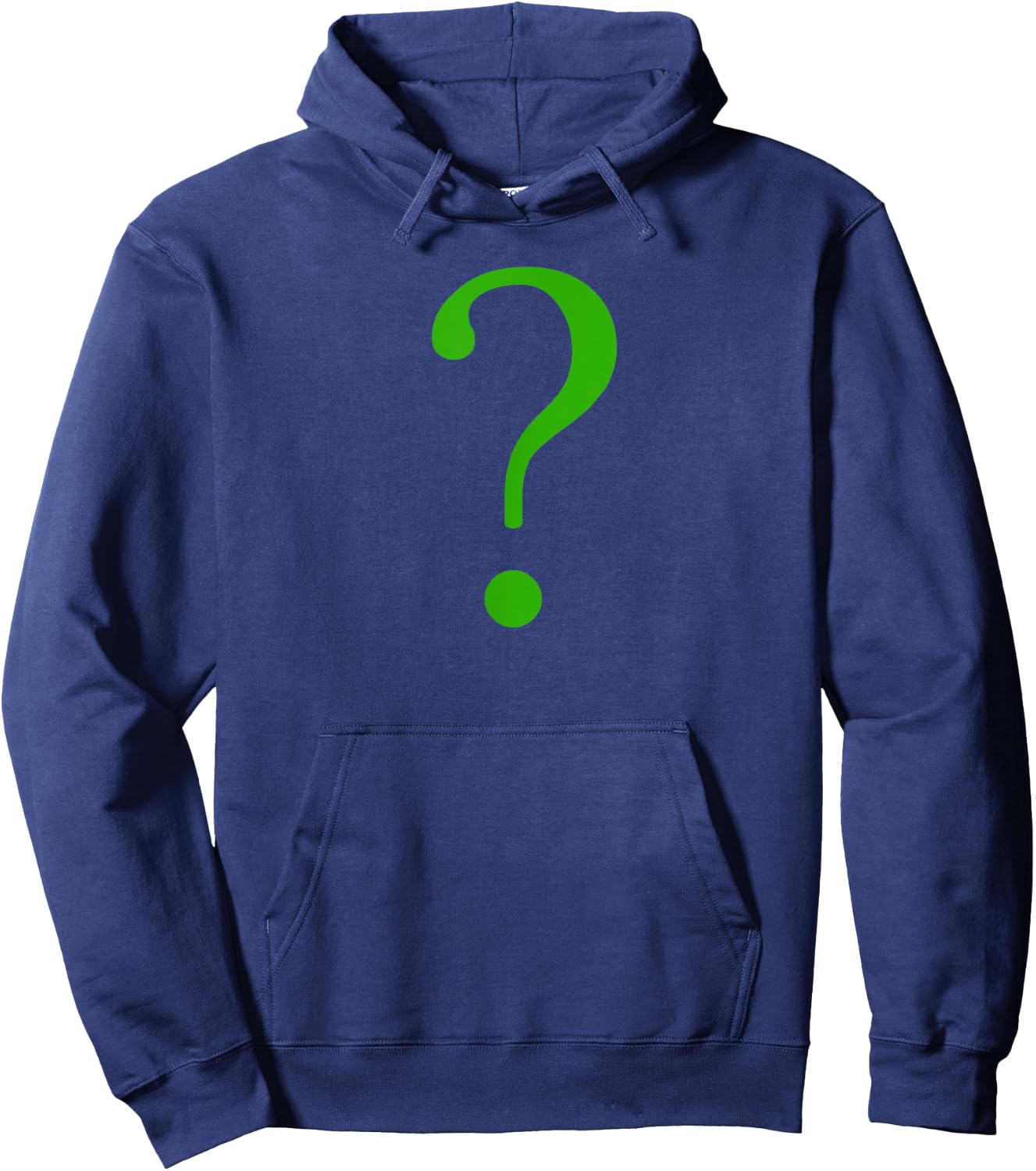 Question Mark Funny Saying for Curious People Hoodie - Hoodie | Navy