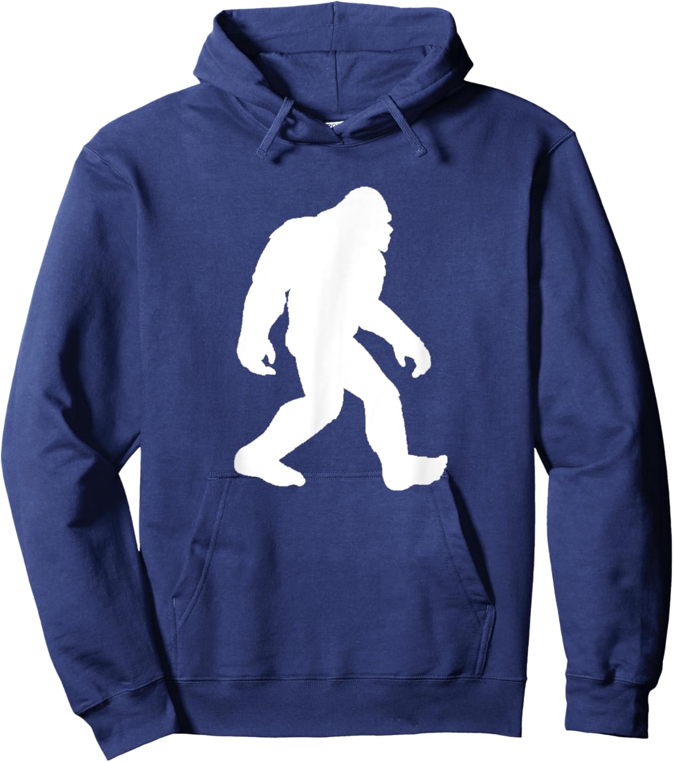 Classic Bigfoot Silhouette Hoodie - Hoodie | Navy