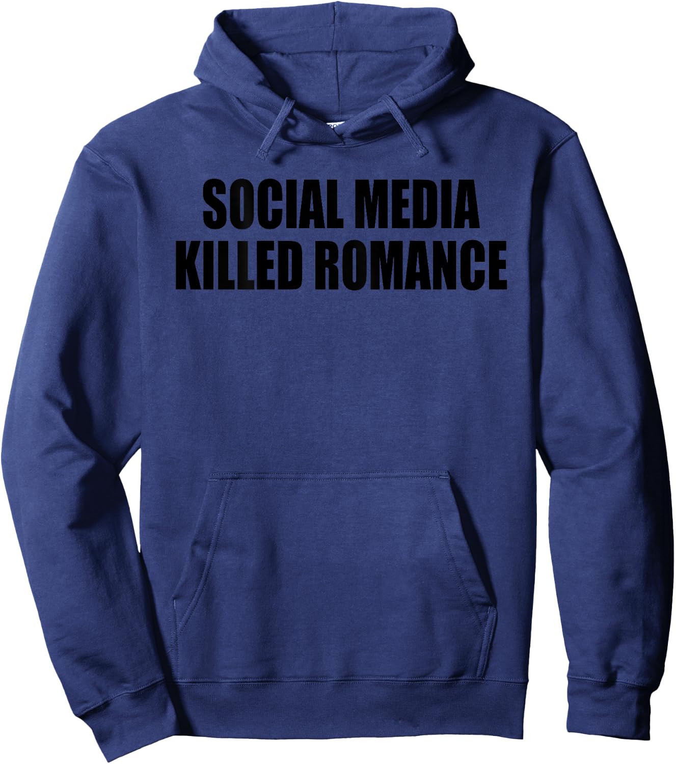 white, S Hoodie - Hoodie | Navy