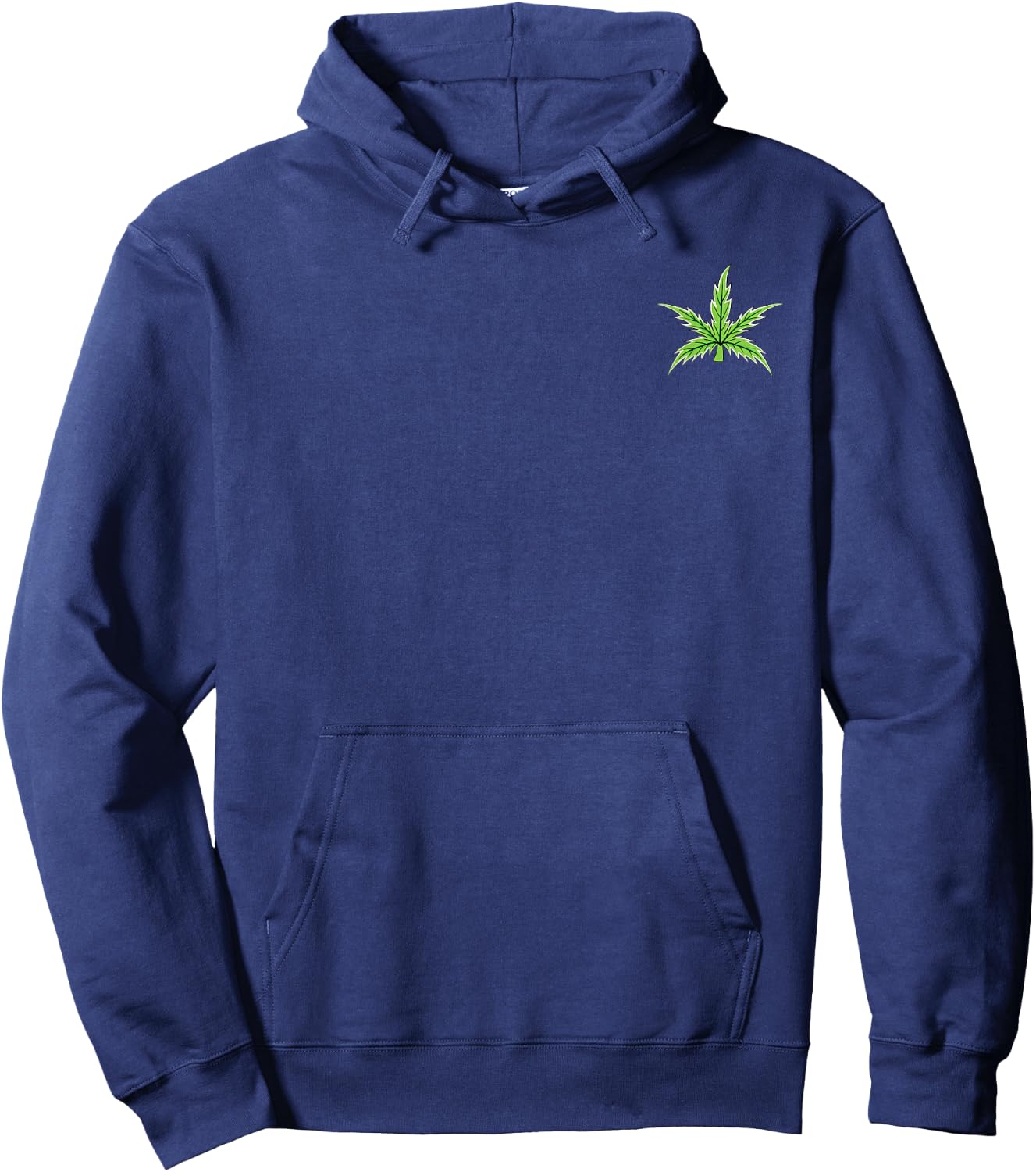 420 Weed Cannabis Marihuana Hanfblatt Legaliseed Hoodie - Hoodie | Navy