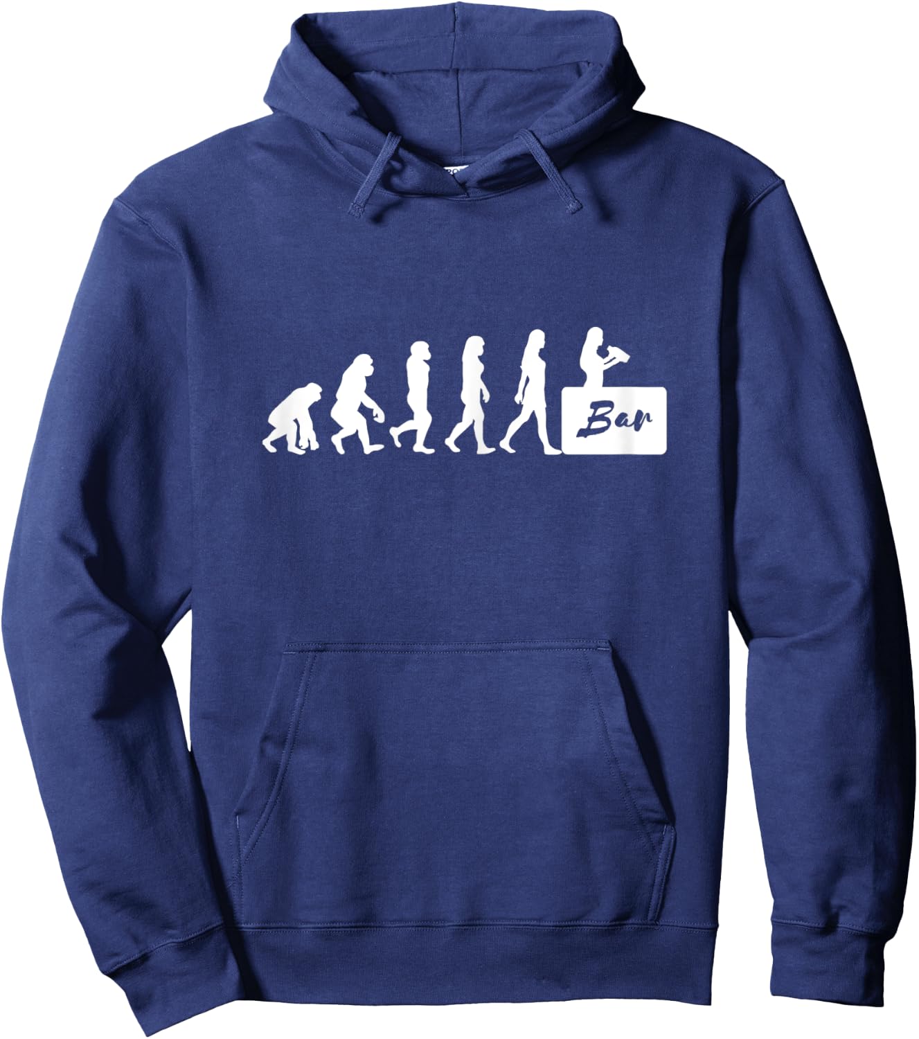 Damen Bardame mit Cocktail Barkeeperin Bartender Hoodie - Hoodie | Navy