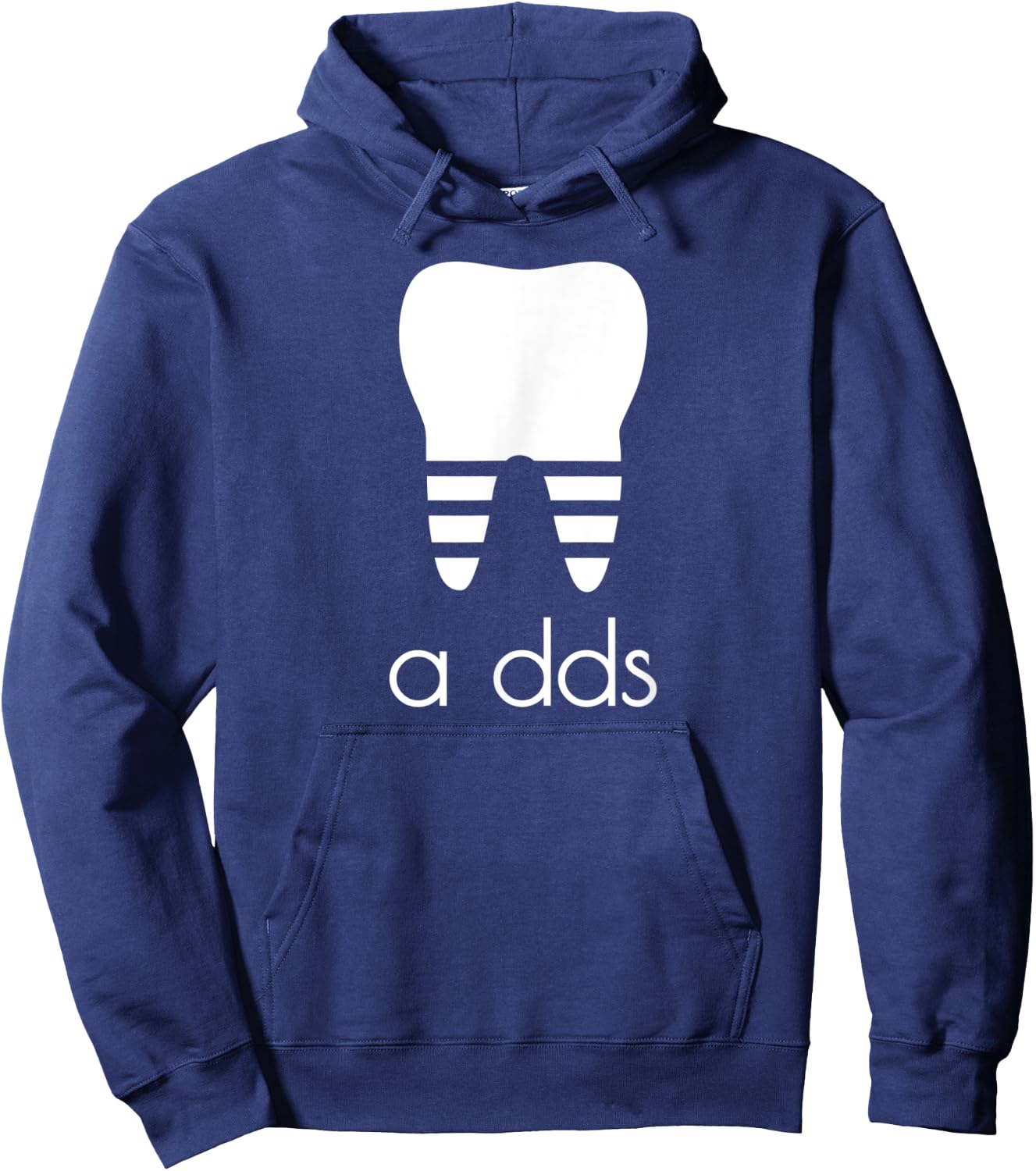 Funny Dentist a DDS Dental Student Grad Gift Pun Humor Hoodie - Hoodie | Navy