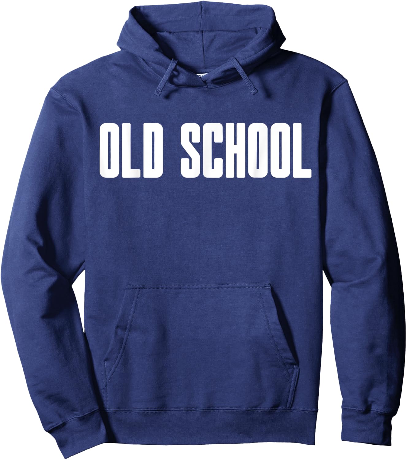 Old School - Classical Trendy 70s 80s 90s Fun Hoodie - Hoodie | Navy