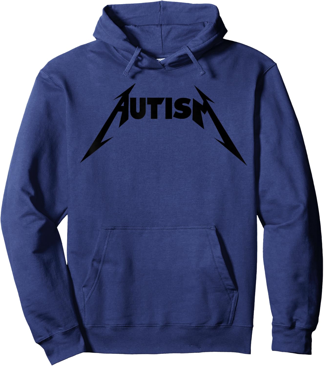 Heavy Metal Autism Hoodie - Hoodie | Navy