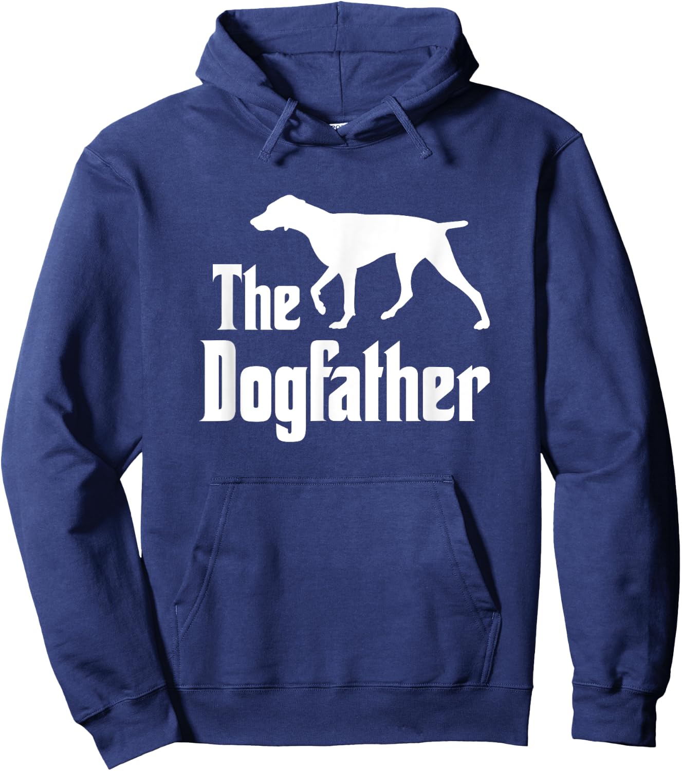 The Dogfather - funny dog, funny German Shorthaired Pointer Hoodie - Hoodie | Navy