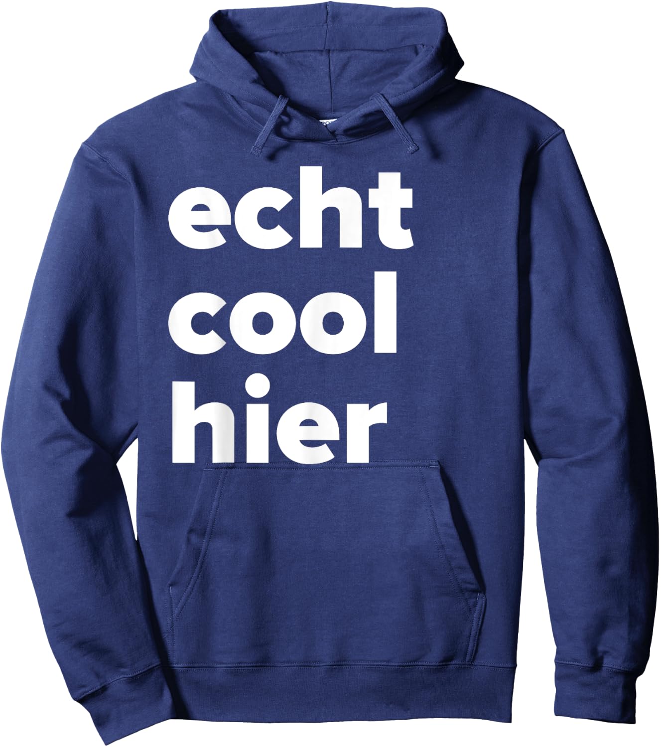 Echt Cool Hier Hoodie - Hoodie | Navy