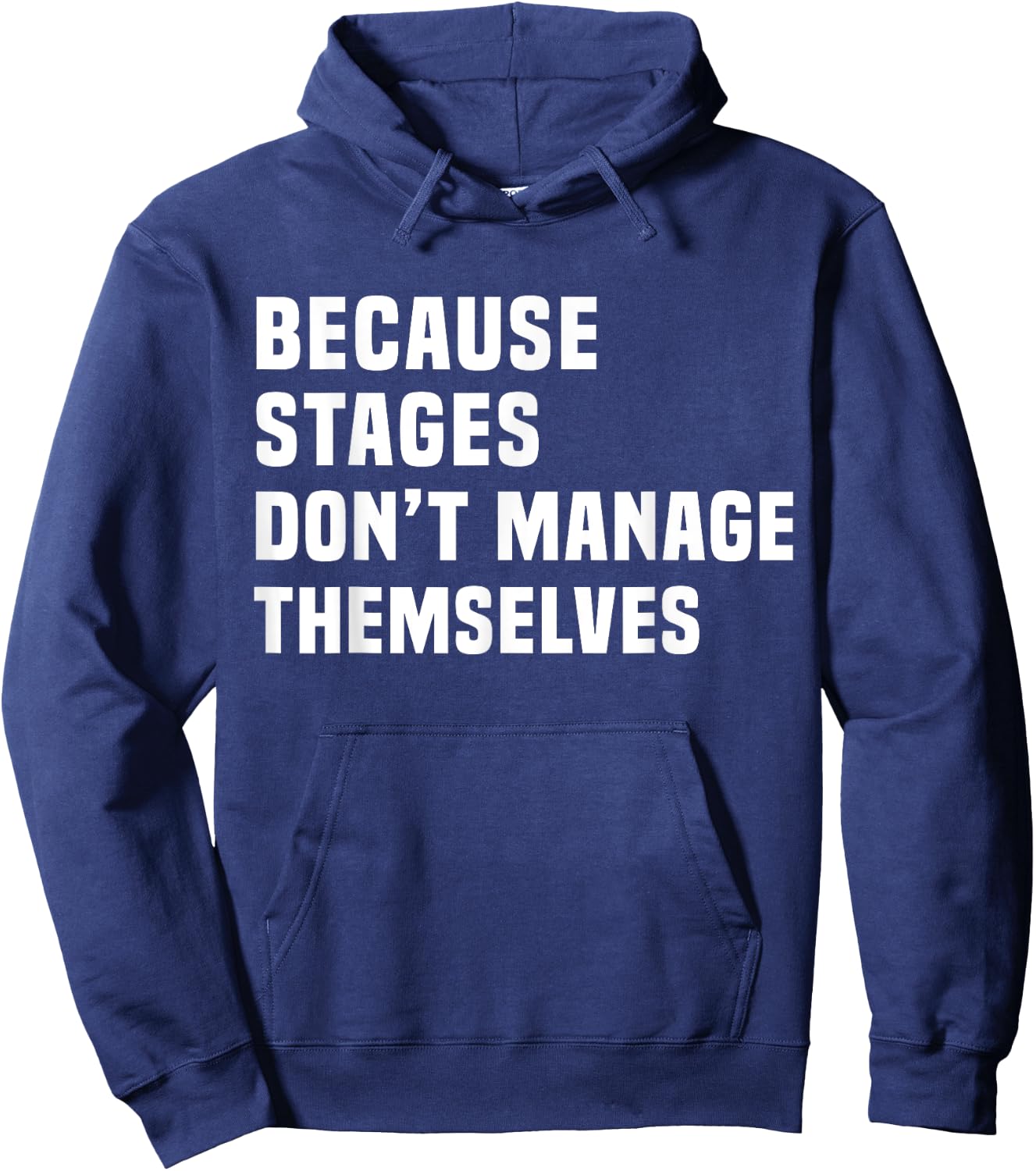 Funny Stage Manager Backstage Manager Crew Hoodie - Hoodie | Navy