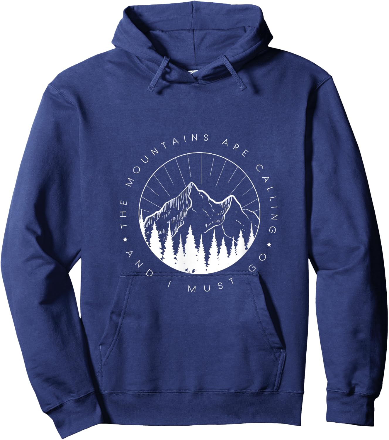 Berg Herren Berghemd Damen Klettern Berge Bergliebe Hoodie - Hoodie | Navy