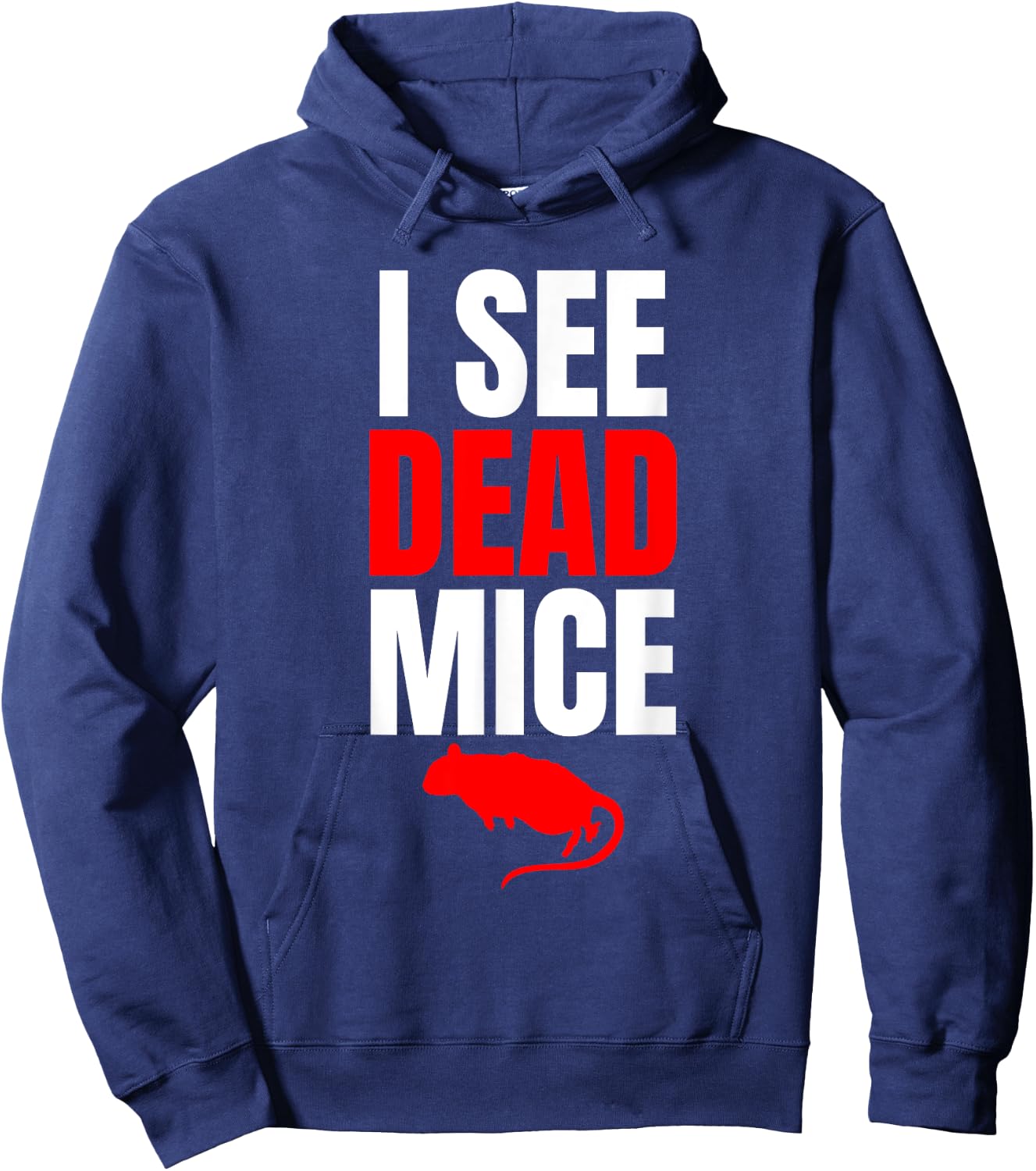 I See Dead Mice Exterminator Hoodie - Hoodie | Navy
