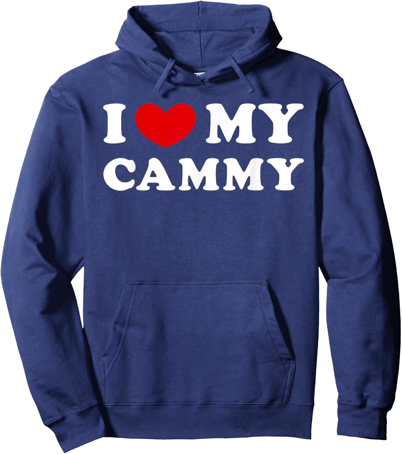 I Love My Cammy, I Heart My Cammy Hoodie - Hoodie | Navy