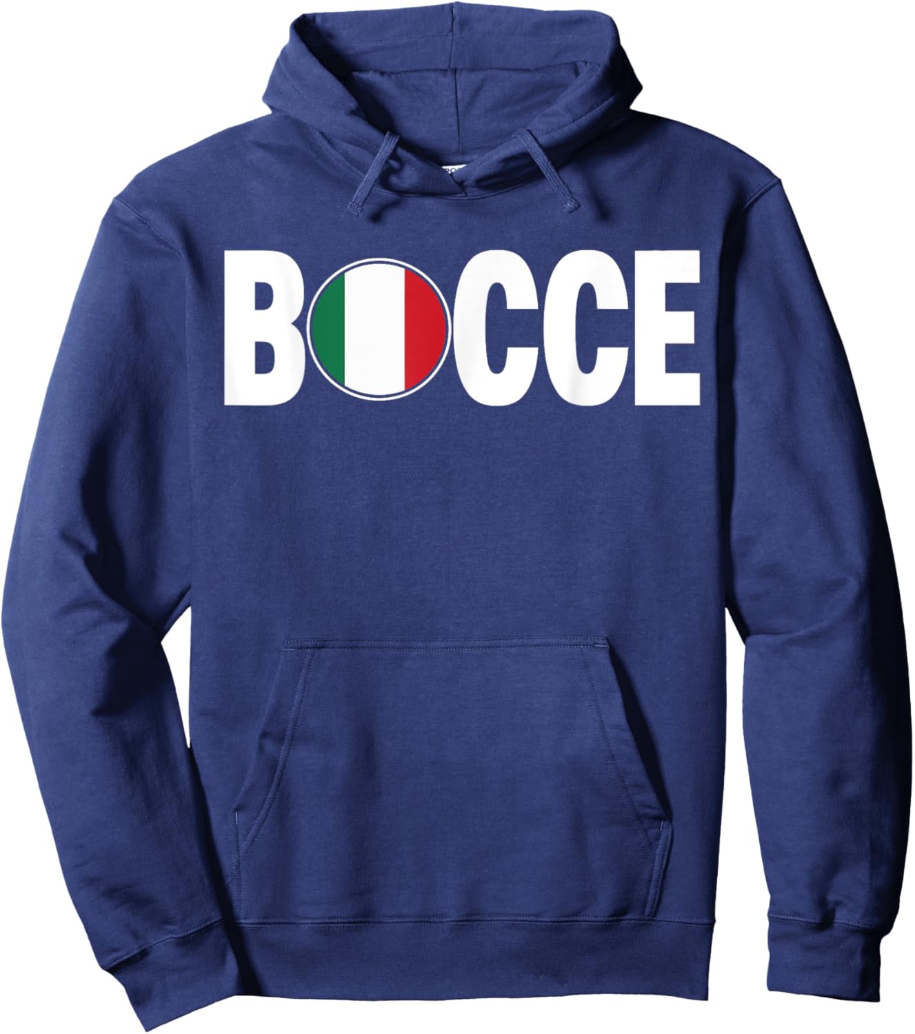 Bocce Ball Team Bocci Boccie National Italian Flag Sport Fan Hoodie - Hoodie | Navy
