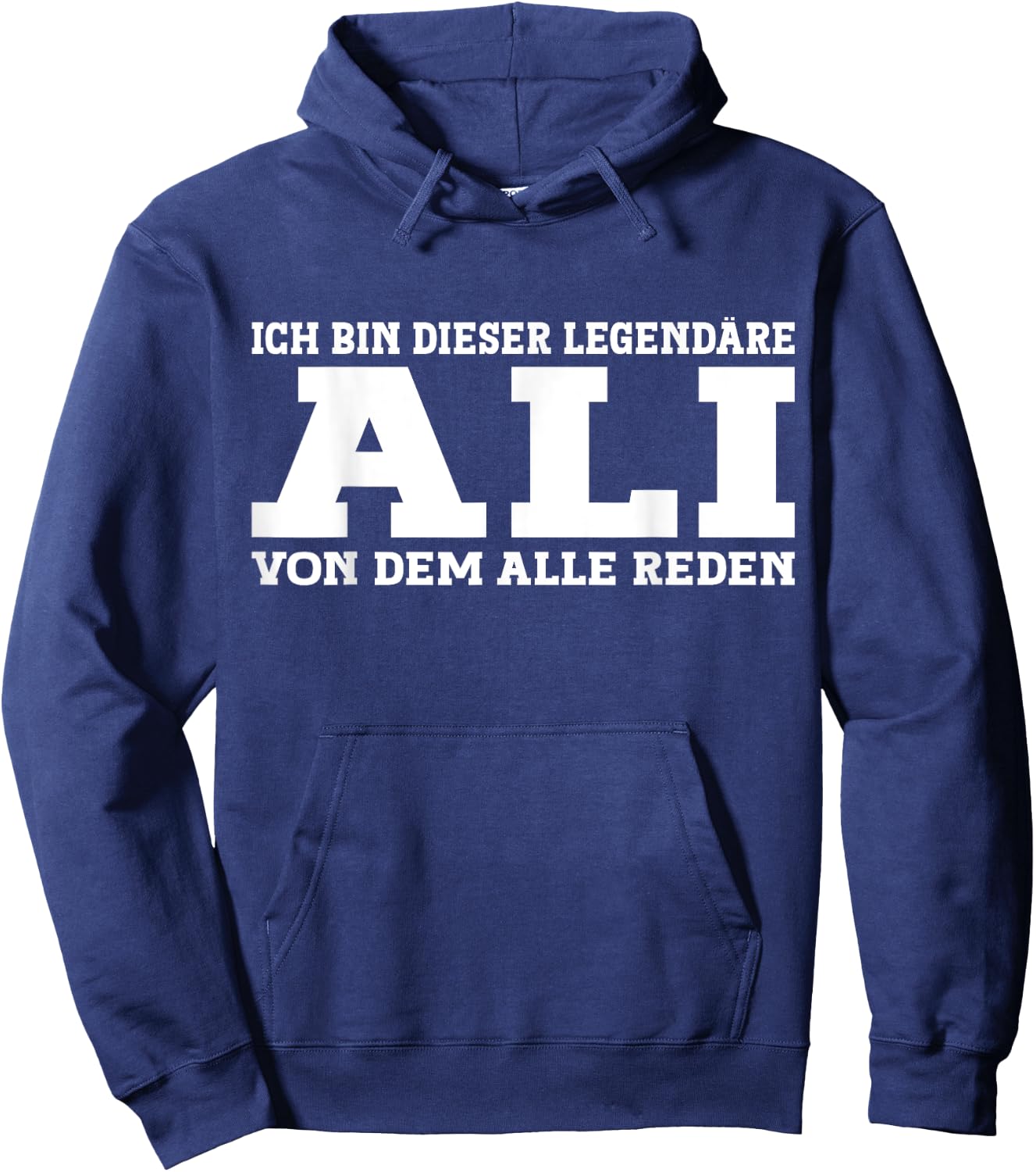 Ali - Lustiges Vorname Namen Spruch Ali Hoodie - Hoodie | Navy