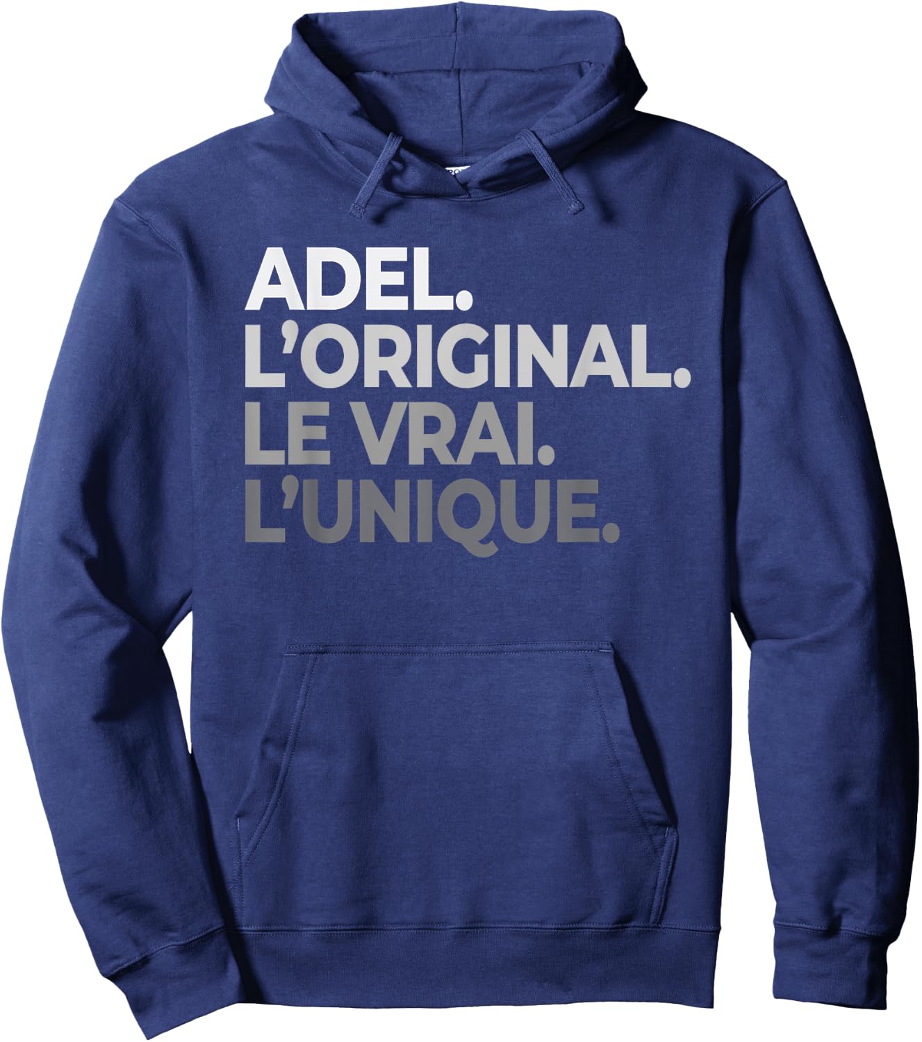 Name Adel The Original The True The Unique Father's Day , Black, S Hoodie - Hoodie | Navy