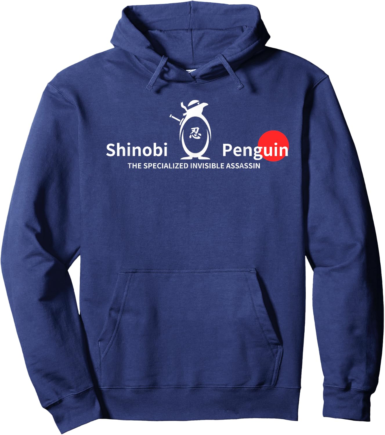 Shinobi Penguin Ninja Original Hoodie - Hoodie | Navy