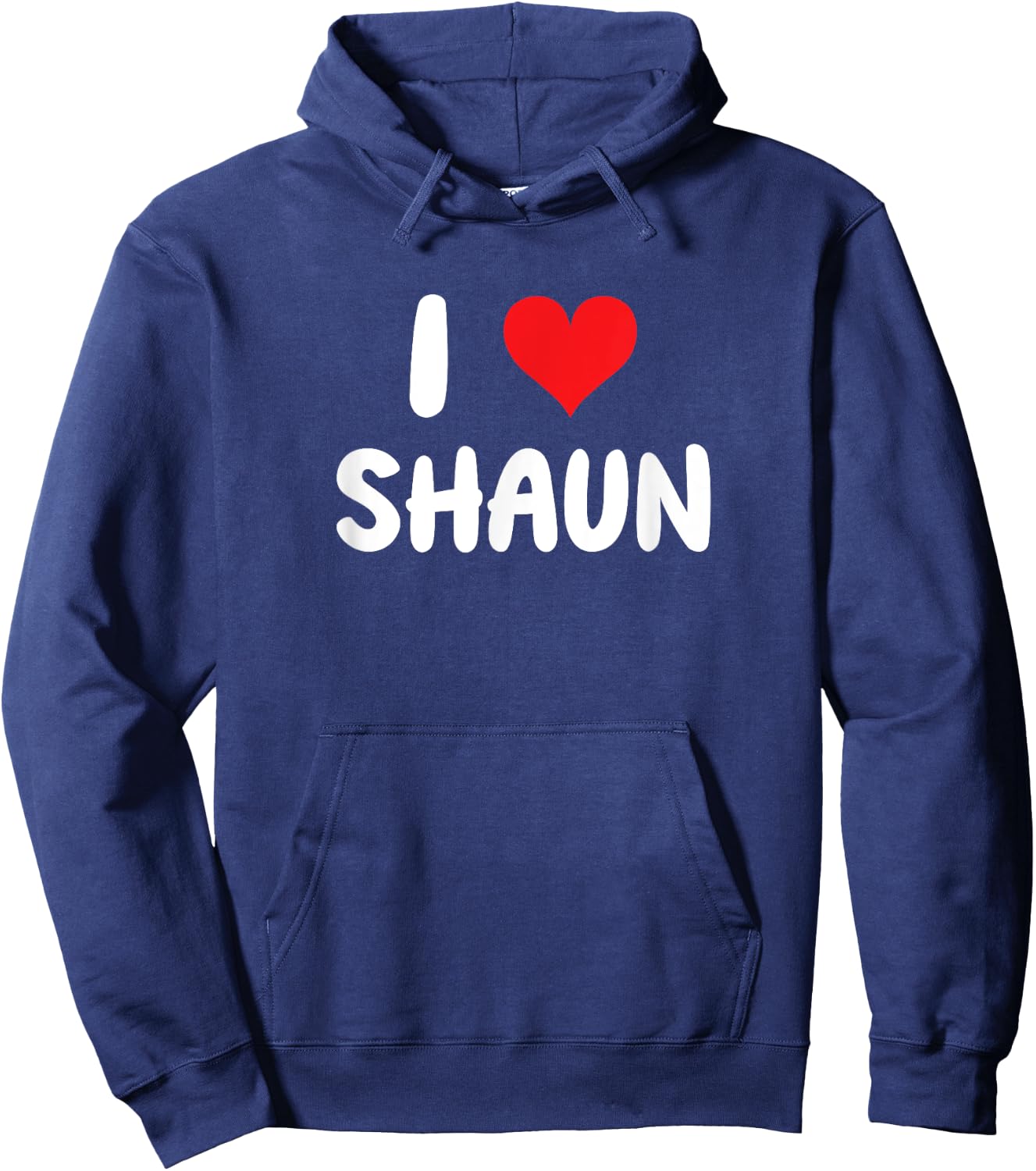 I Love Shaun - Cœur Hoodie - Hoodie | Navy