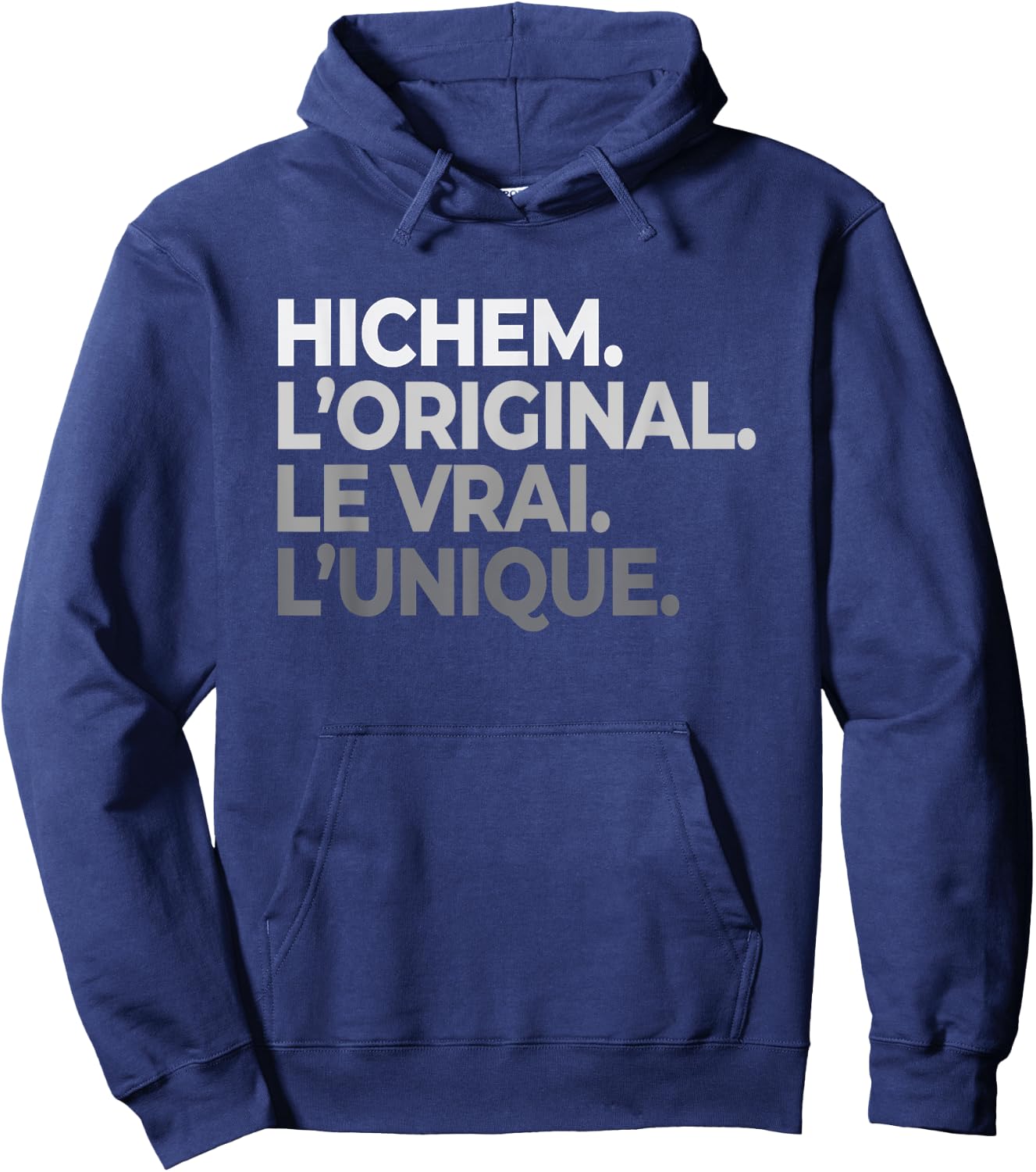Name Hichem The Original The True The Unique Father's Day , Black, S Hoodie - Hoodie | Navy