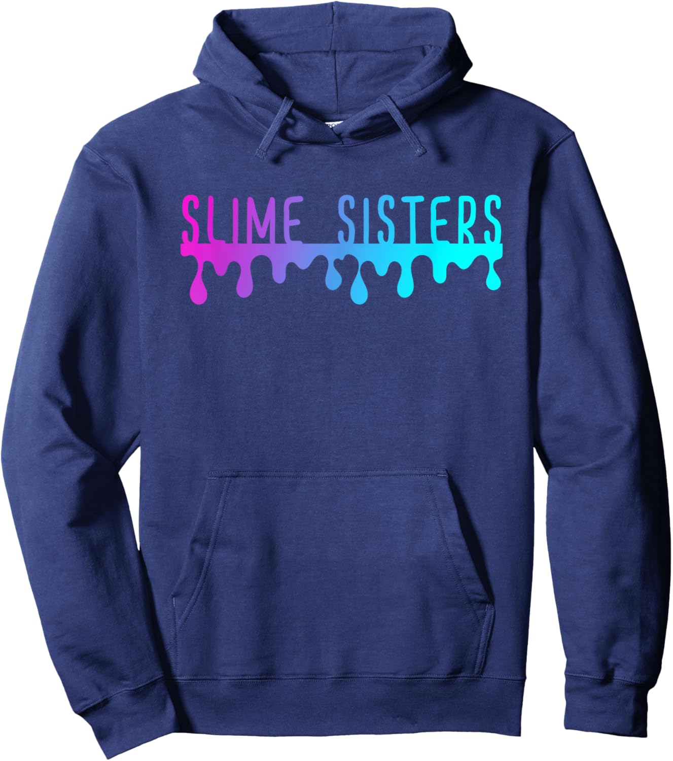 Slime Sisters Shirt Hoodie - Hoodie | Navy