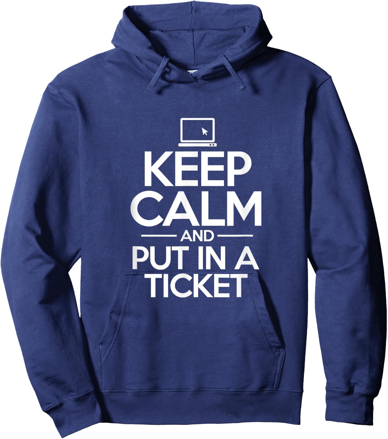 Computer Technical Support IT Tech System Admin Helpdesk Hoodie - Hoodie | Navy