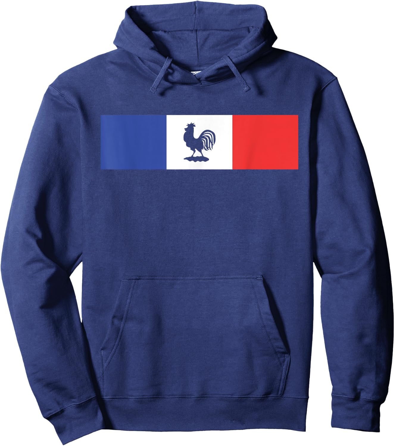 france Soccer Football france flag Hoodie - Hoodie | Navy