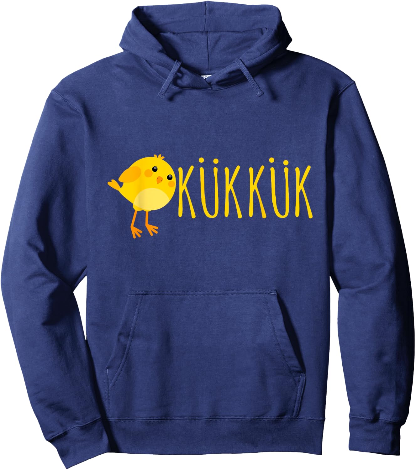 Kük Kük I Funny Chick Easter Eggs Children's , black, s Hoodie - Hoodie | Navy