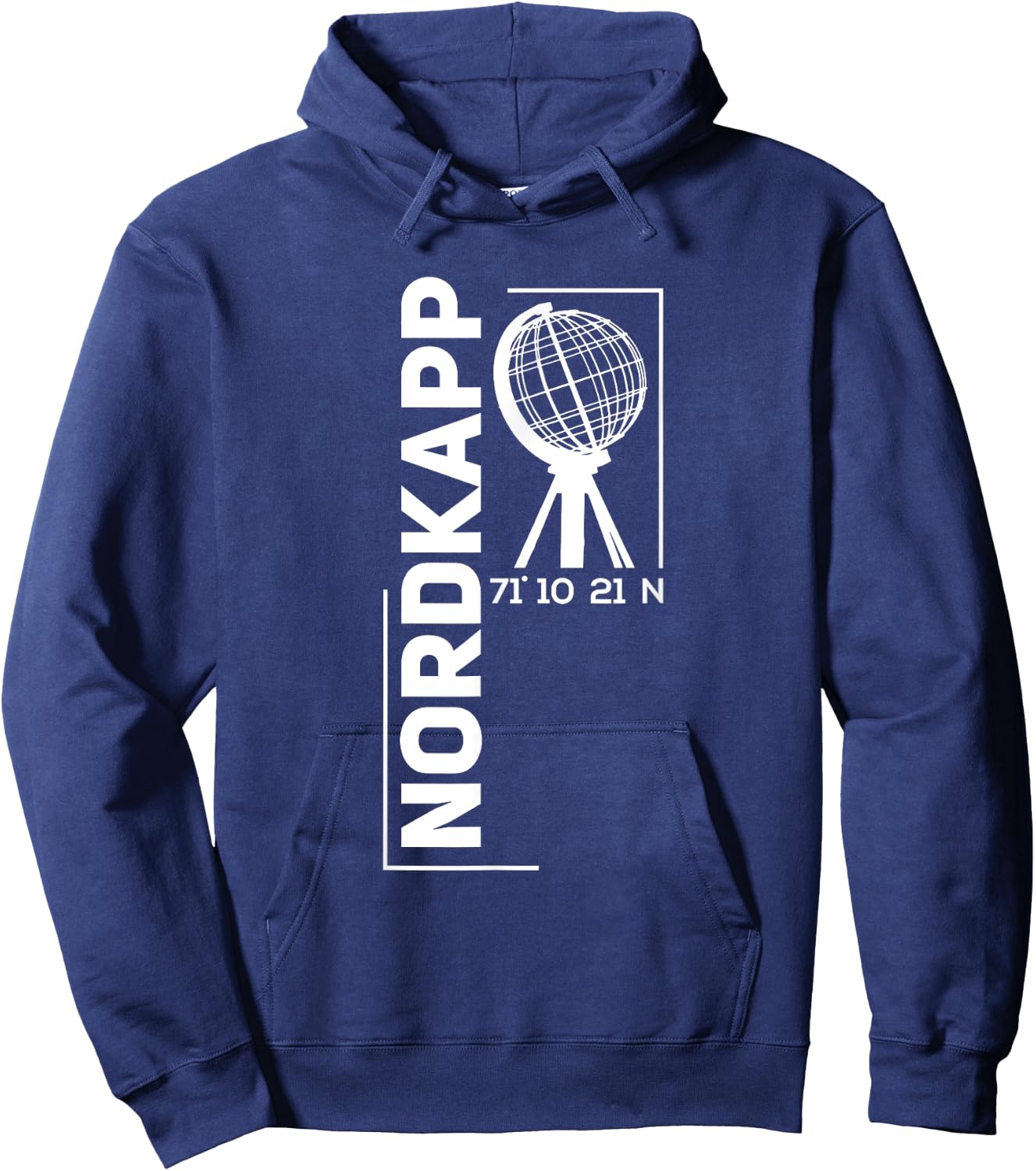Cool Norway scandinavia north cape historical design Hoodie - Hoodie | Navy