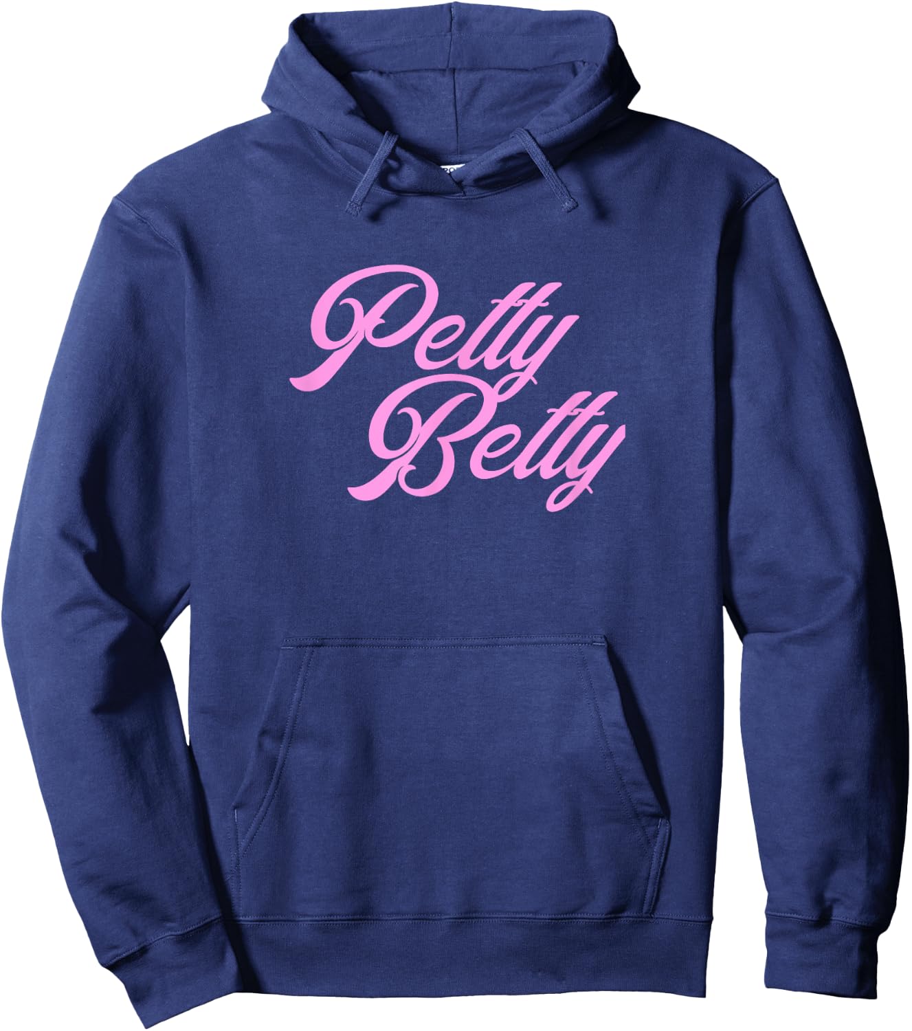 Petty Betty T Shirt Hoodie - Hoodie | Navy