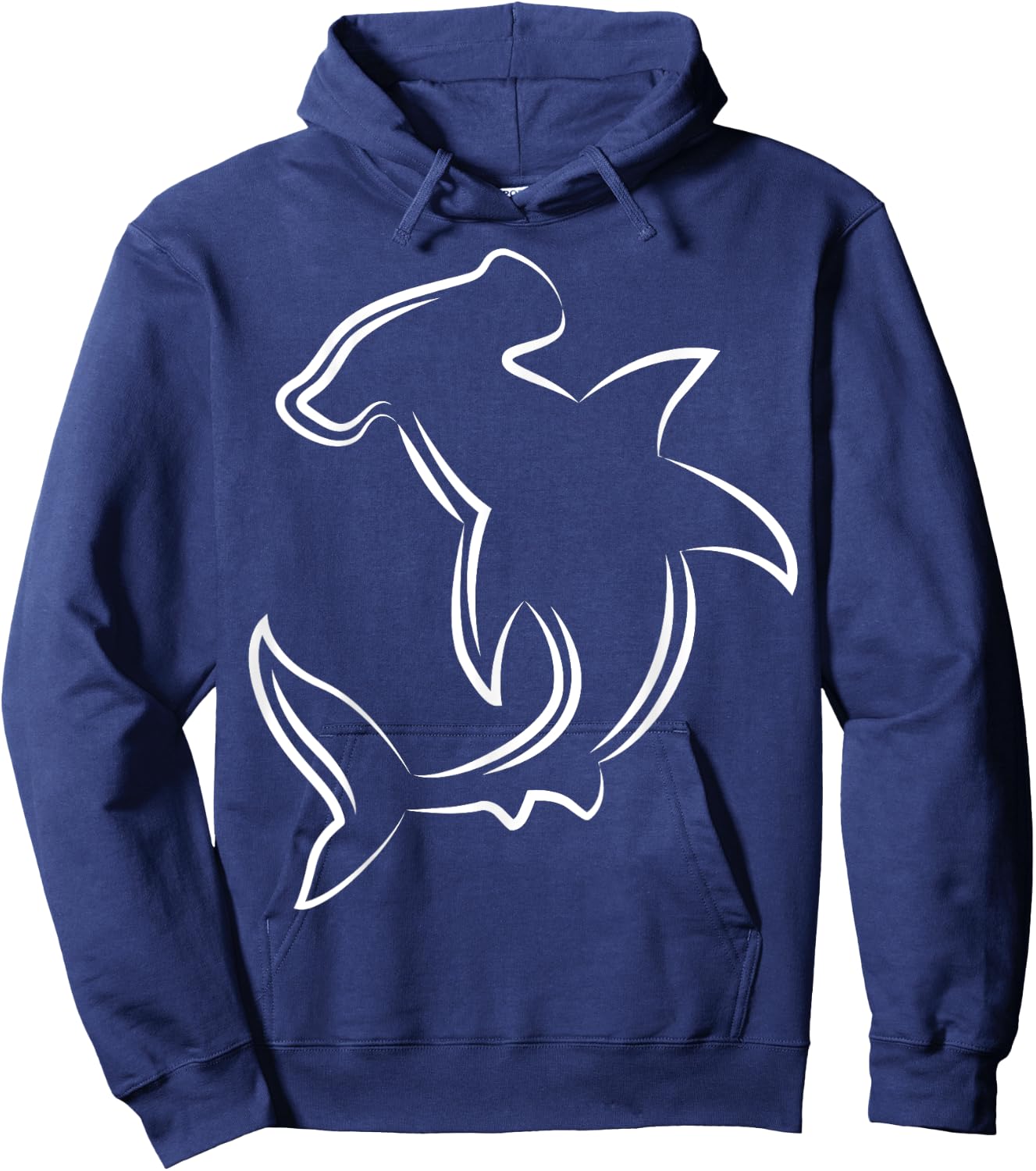 Hammerhead Shark Scuba Diving Diver Flag Underwater Dive Hoodie - Hoodie | Navy