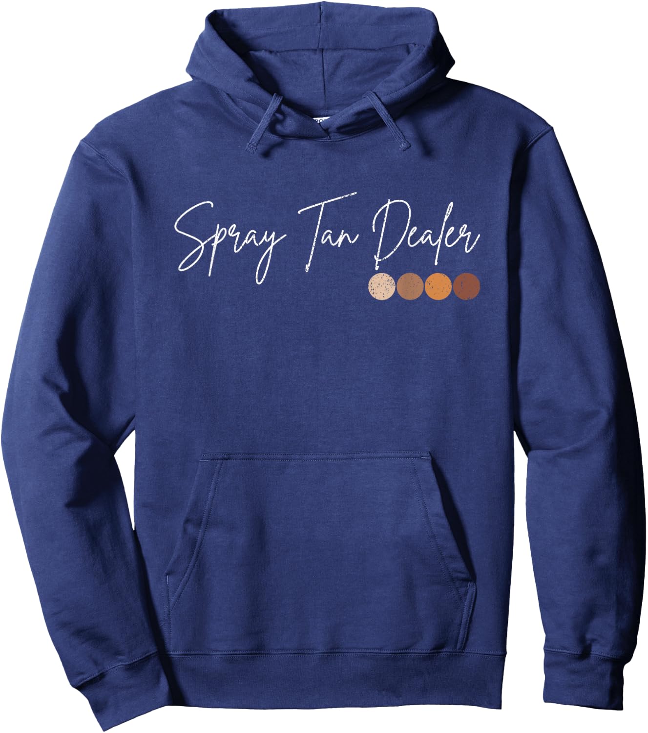 Vintage Spray Tan Dealer Spray Tan Artist Hoodie - Hoodie | Navy