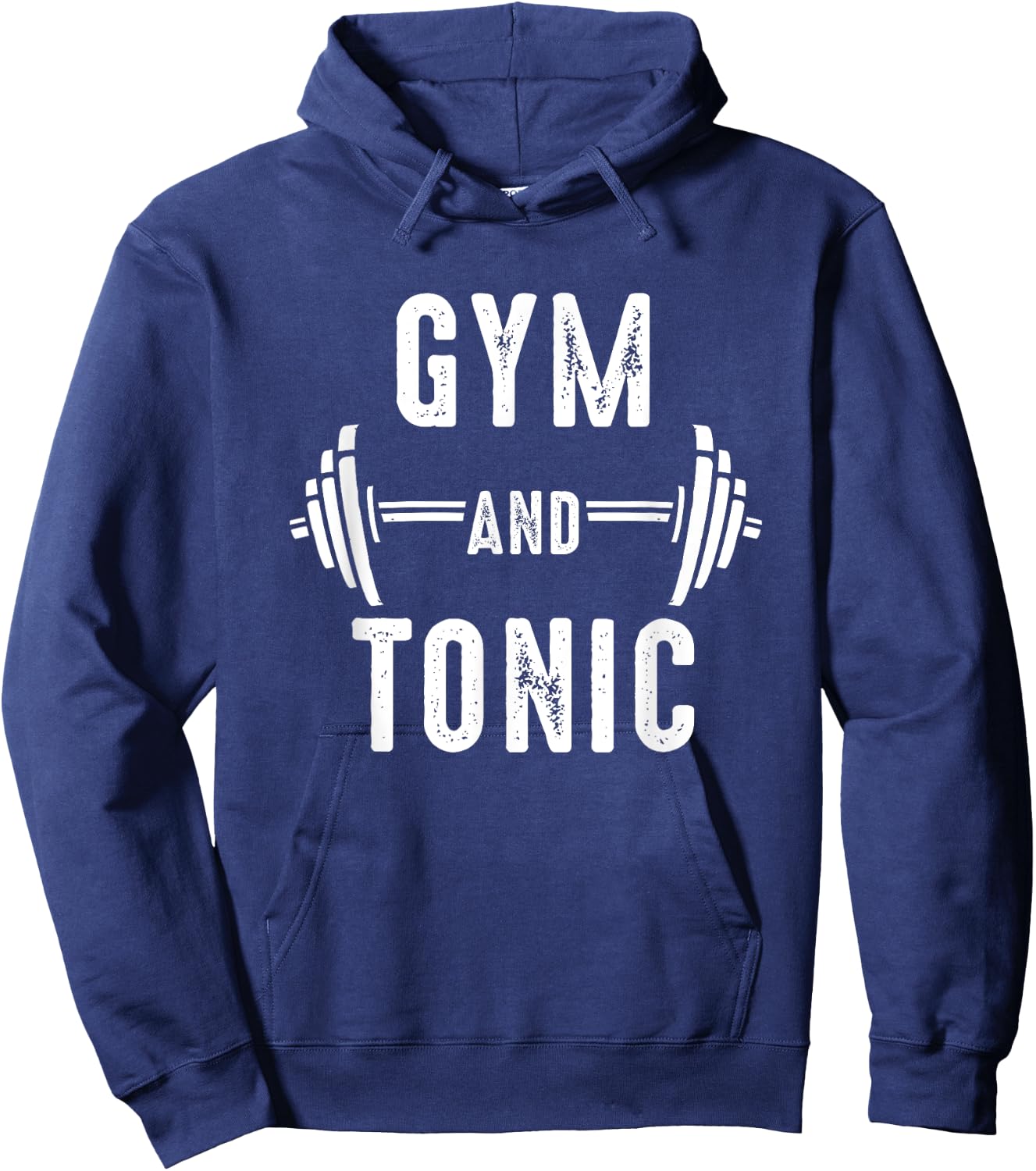 Funny Workout Gym and Tonic Workout Hoodie - Hoodie | Navy