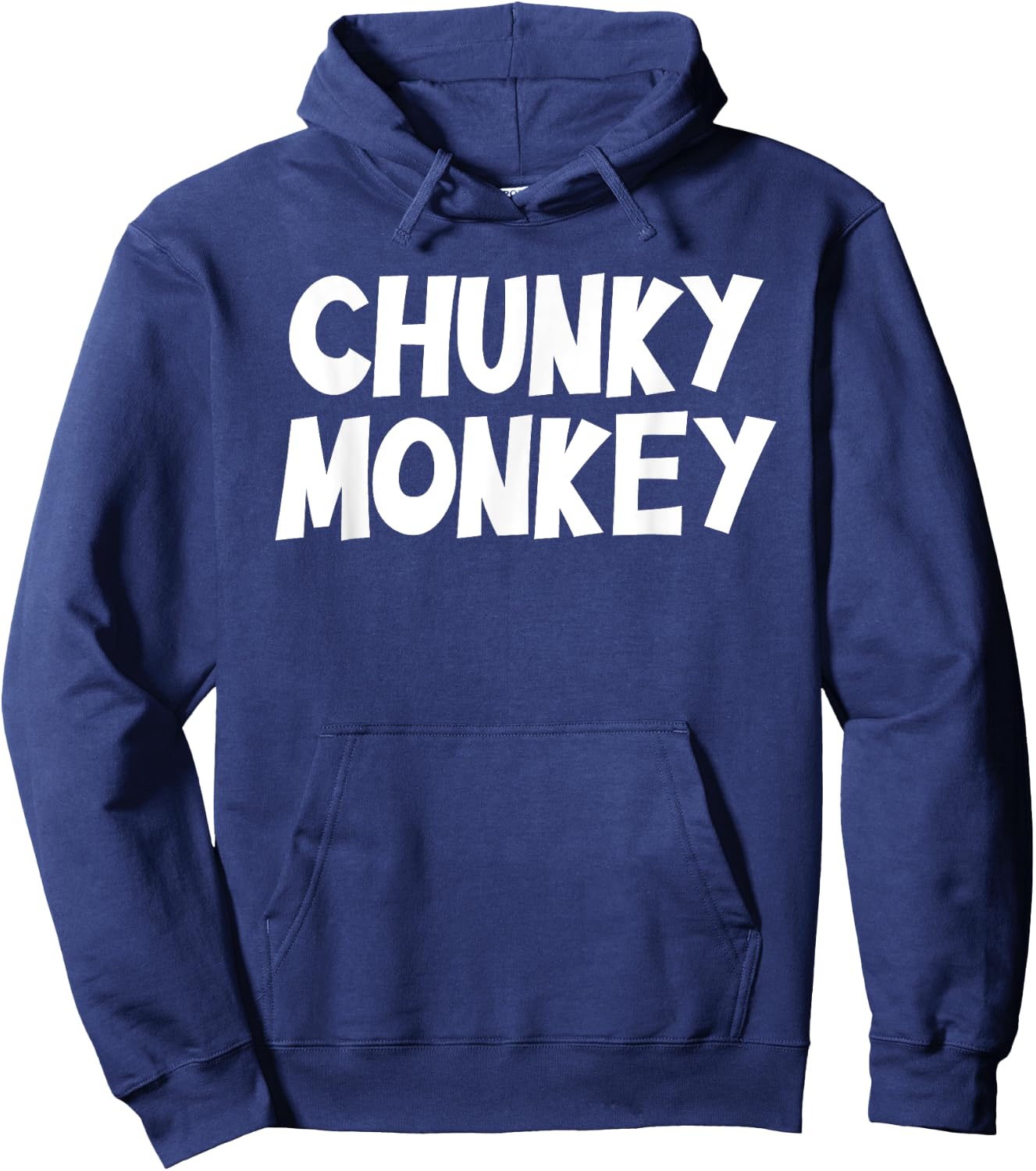 Chunky Monkey funny saying sarcastic novelty humor Hoodie - Hoodie | Navy