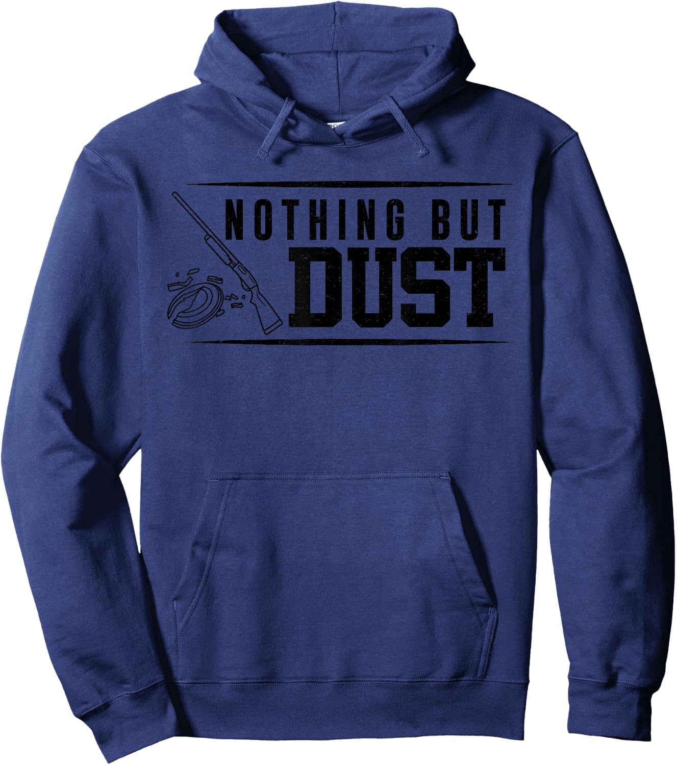 Funny Clay Shooting Gift Women Cool Skeet Trap Shoot Hoodie - Hoodie | Navy
