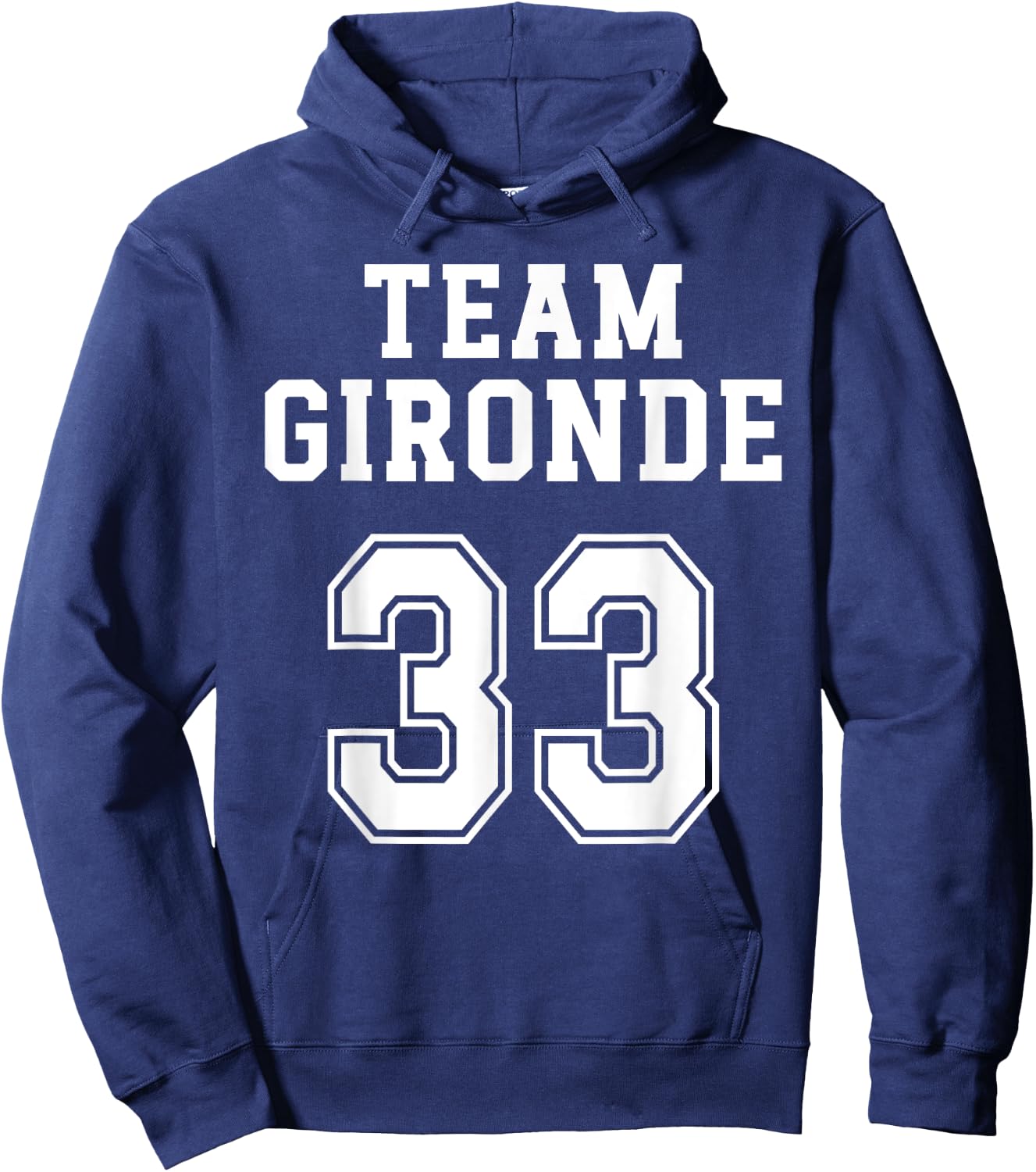 Gironde Humour Girondin Team Gironde Gift Pride Region , Black, S Hoodie - Hoodie | Navy
