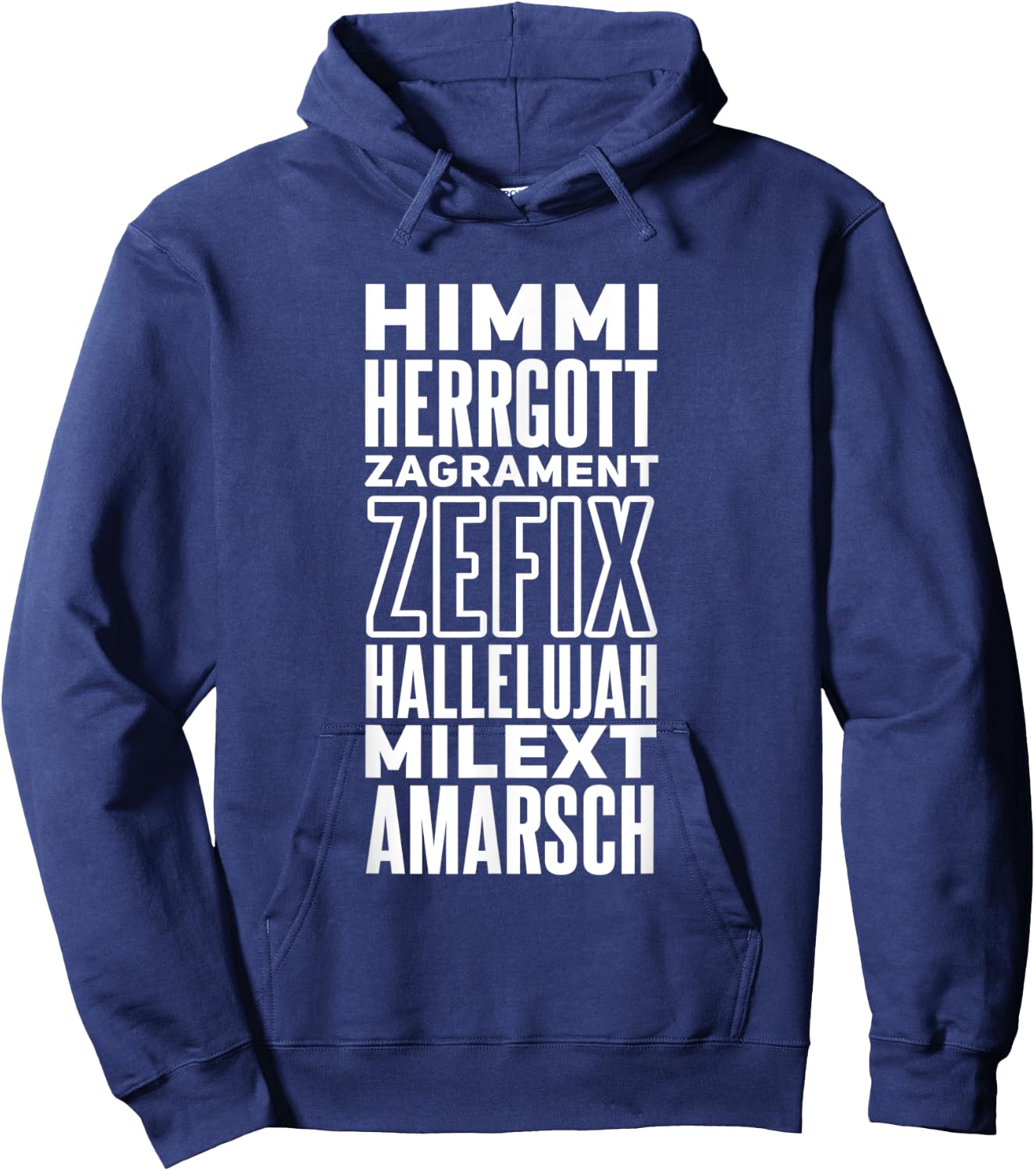 Witziges bayerisches Dialekt Spruch Motiv für Bayern Hoodie - Hoodie | Navy