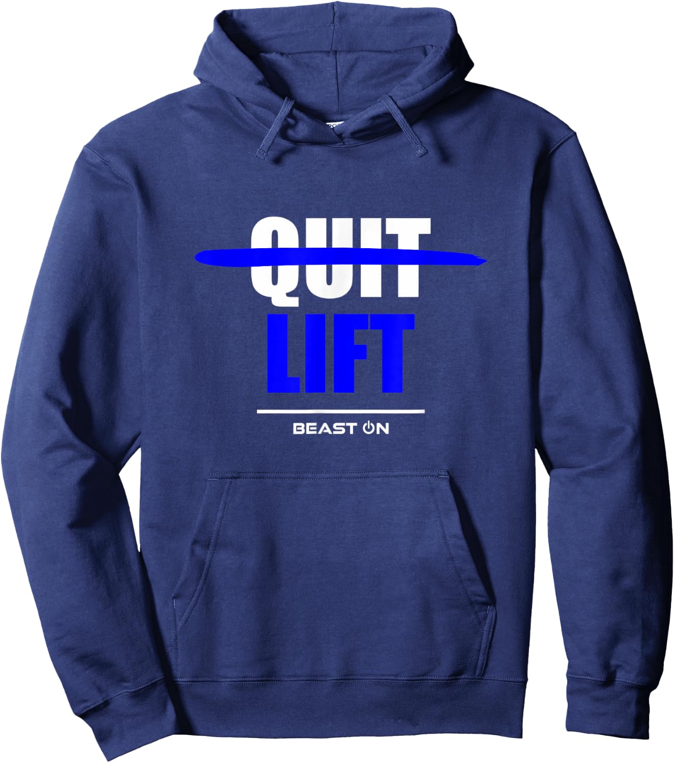 Do not Quit Lifting Lift Fitness Gym Bodybuilding Motivation Hoodie - Hoodie | Navy