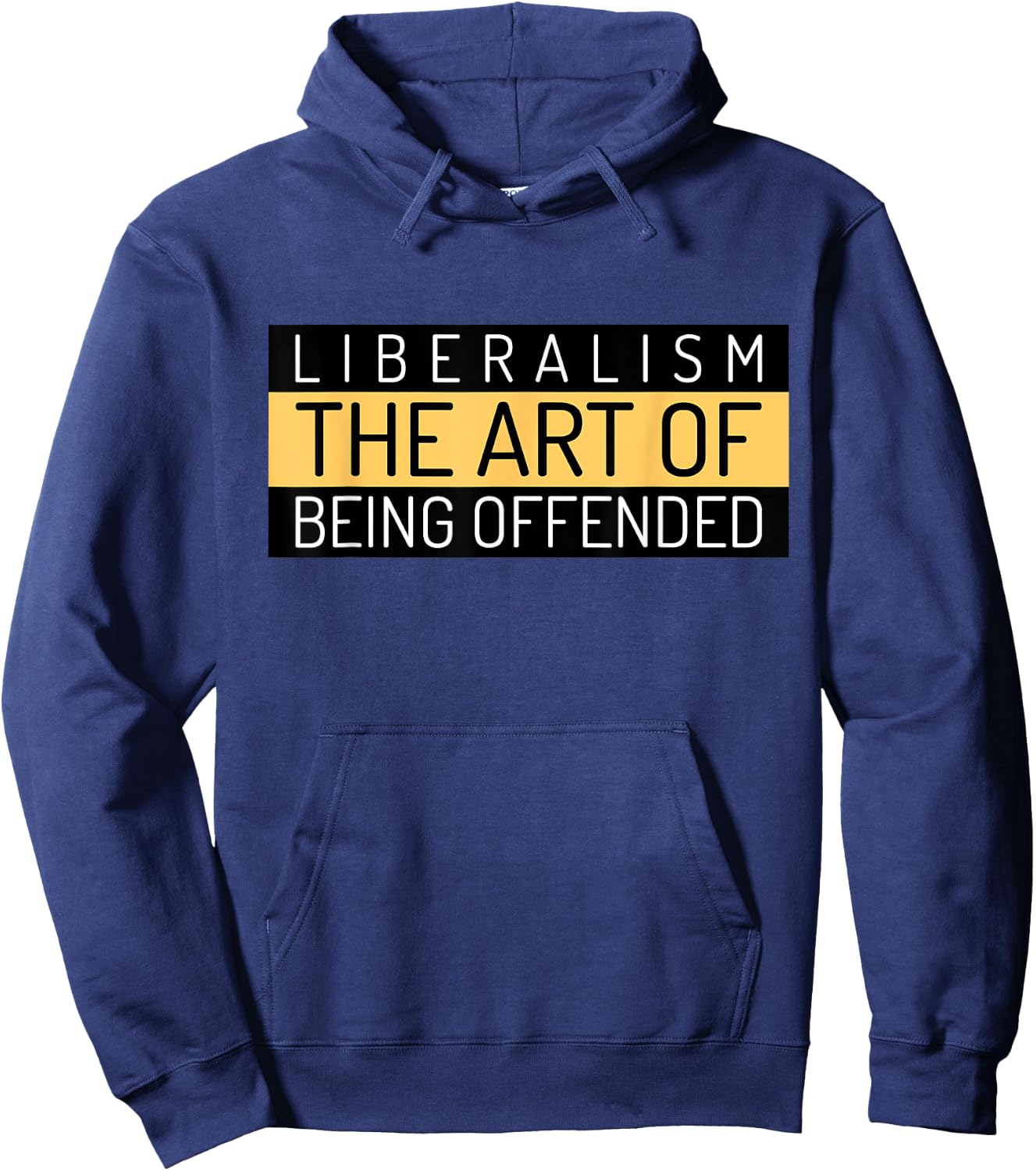 Anti Liberal Funny Republican MAGA GOP Pro Conservative Hoodie - Hoodie | Navy