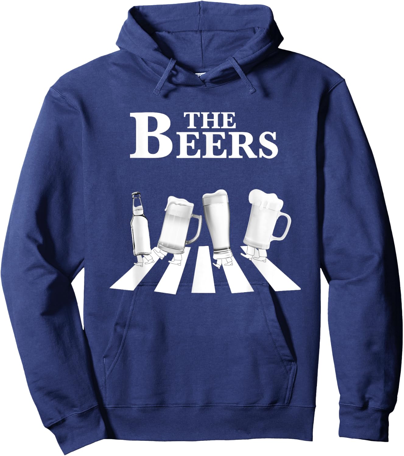 The Beers Beer Lover Funny Party Pils , black Hoodie - Hoodie | Navy