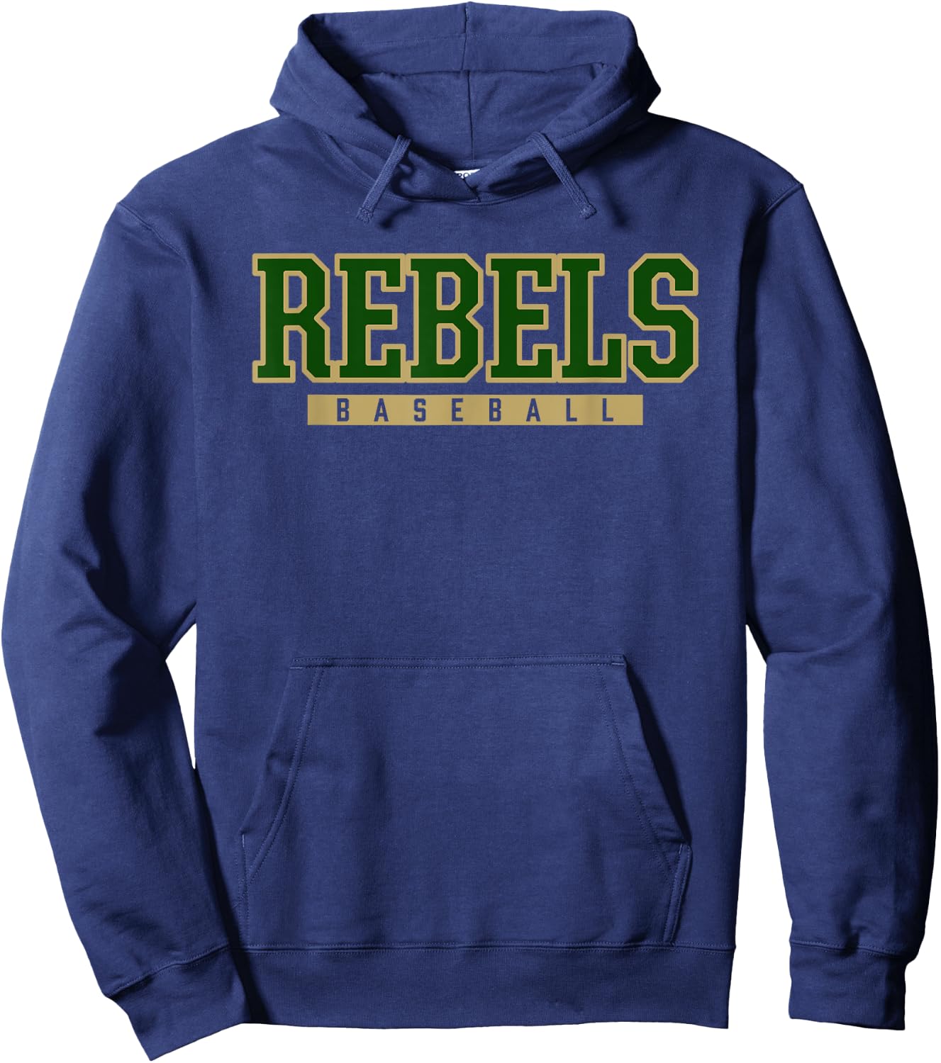 North Duplin Rebels Baseball Hoodie - Hoodie | Navy