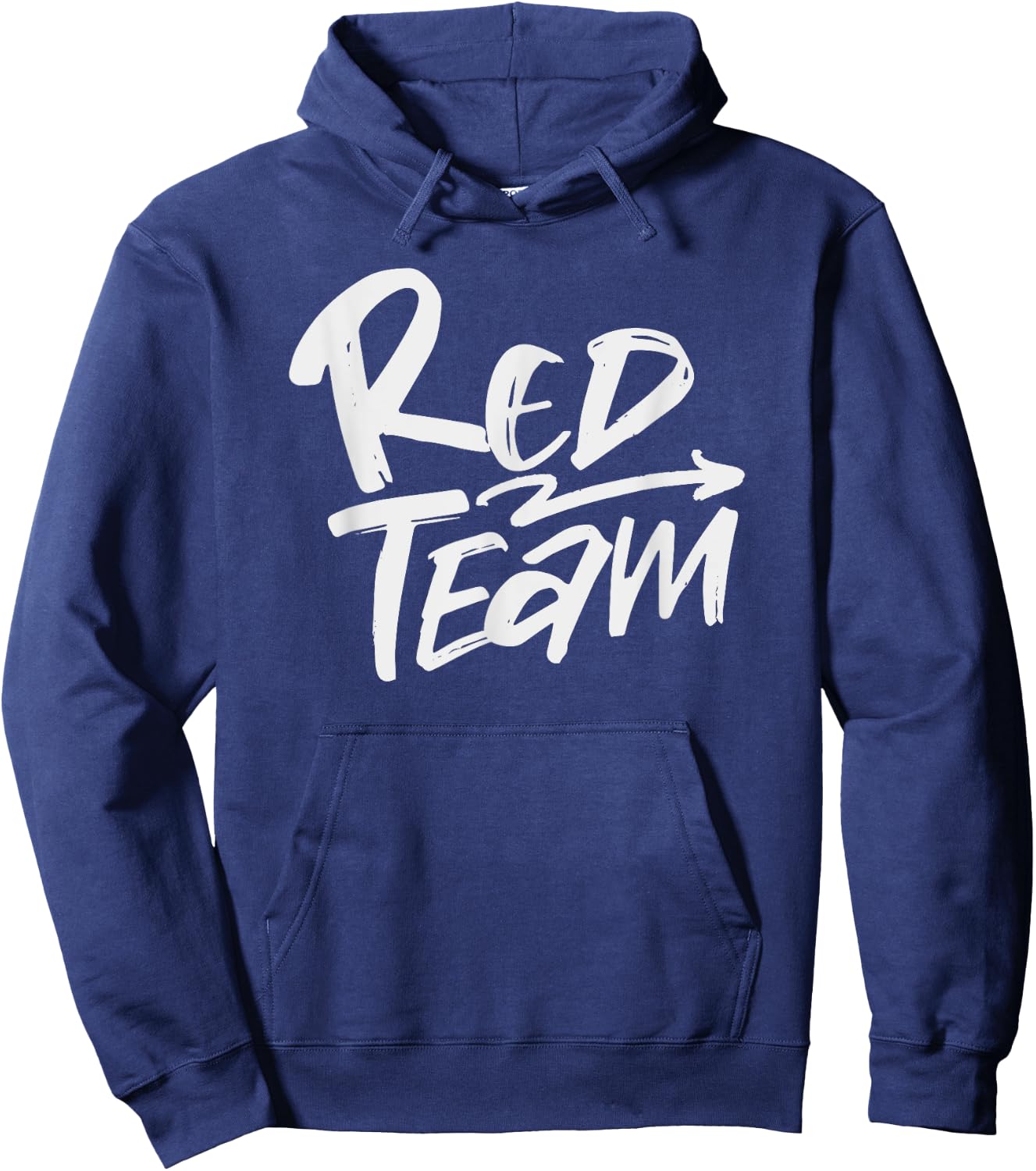 Red Team Matching Team Spirit & Unity Red Color Design Hoodie - Hoodie | Navy