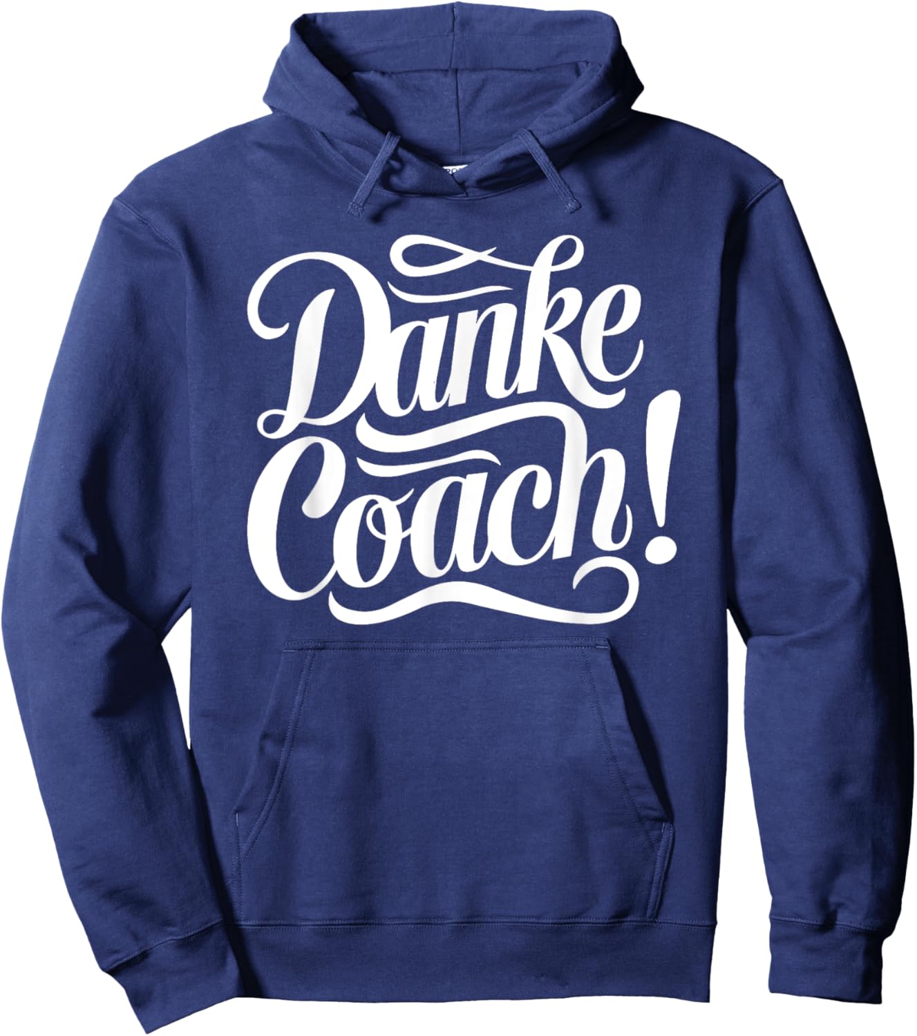 Danke Coach - Trainer Abschied Fitness Fussball Hoodie - Hoodie | Navy