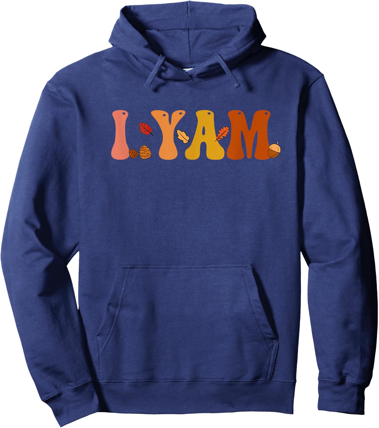She's My Sweet Potato I Yam Thanksgiving Matching Couple Set Hoodie - Hoodie | Navy