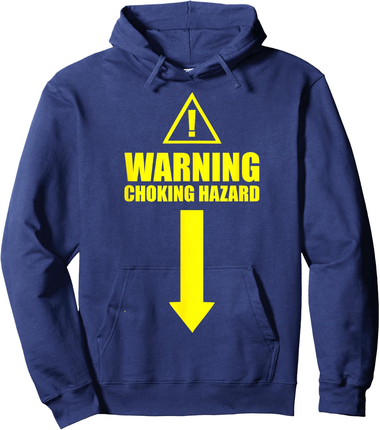 Warning Choking Hazard Popular Gift Hoodie - Hoodie | Navy