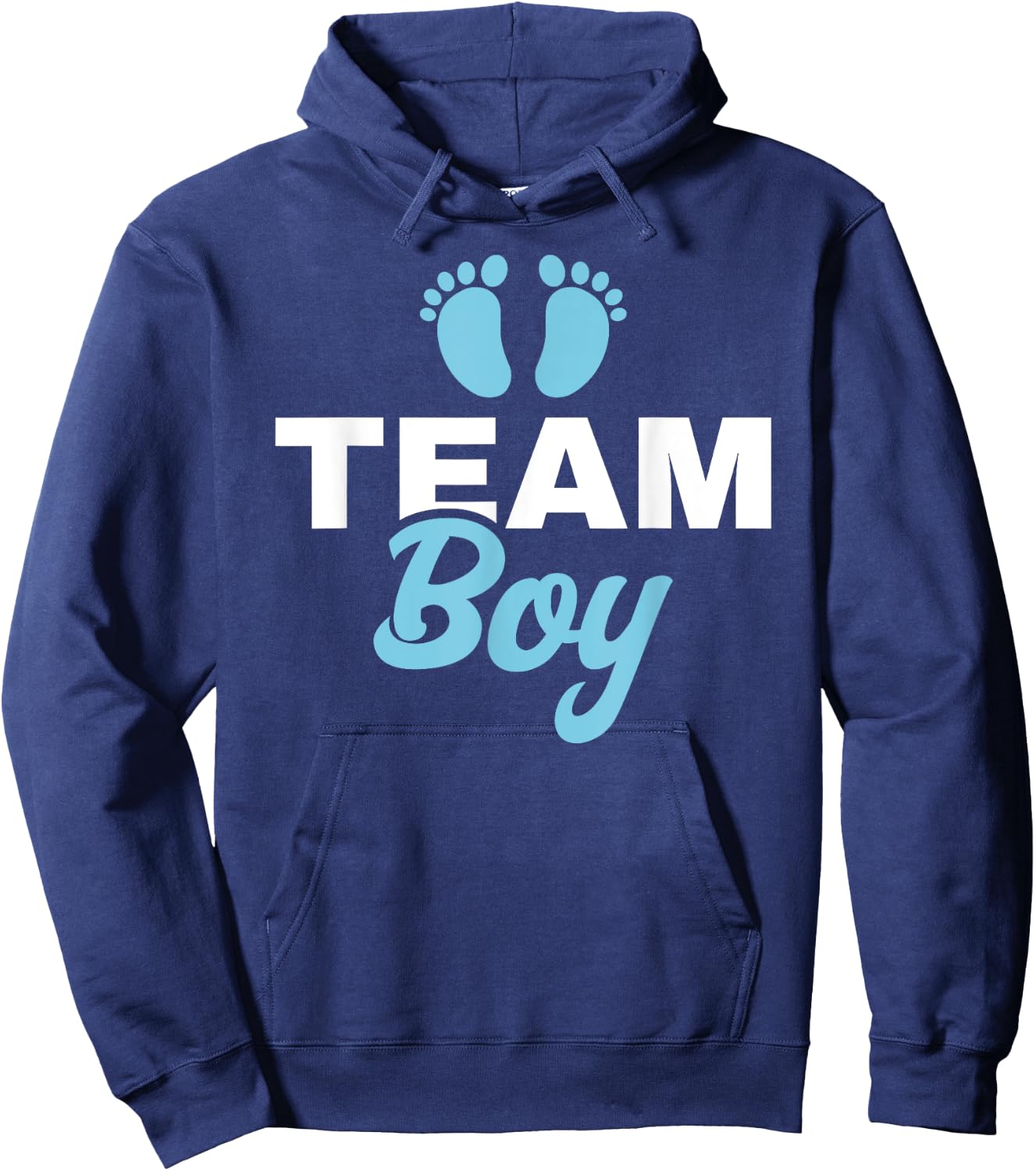 Gender Reveal Party - Team Boy Gender Reveal Hoodie - Hoodie | Navy
