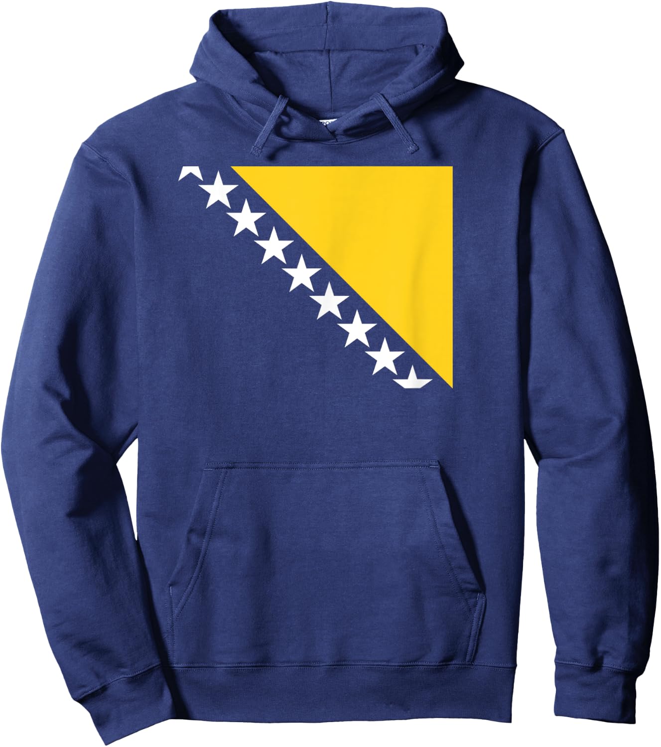 Bosnia and Herzegovina Flag of Bosnia Patriotic Men Children Hoodie - Hoodie | Navy