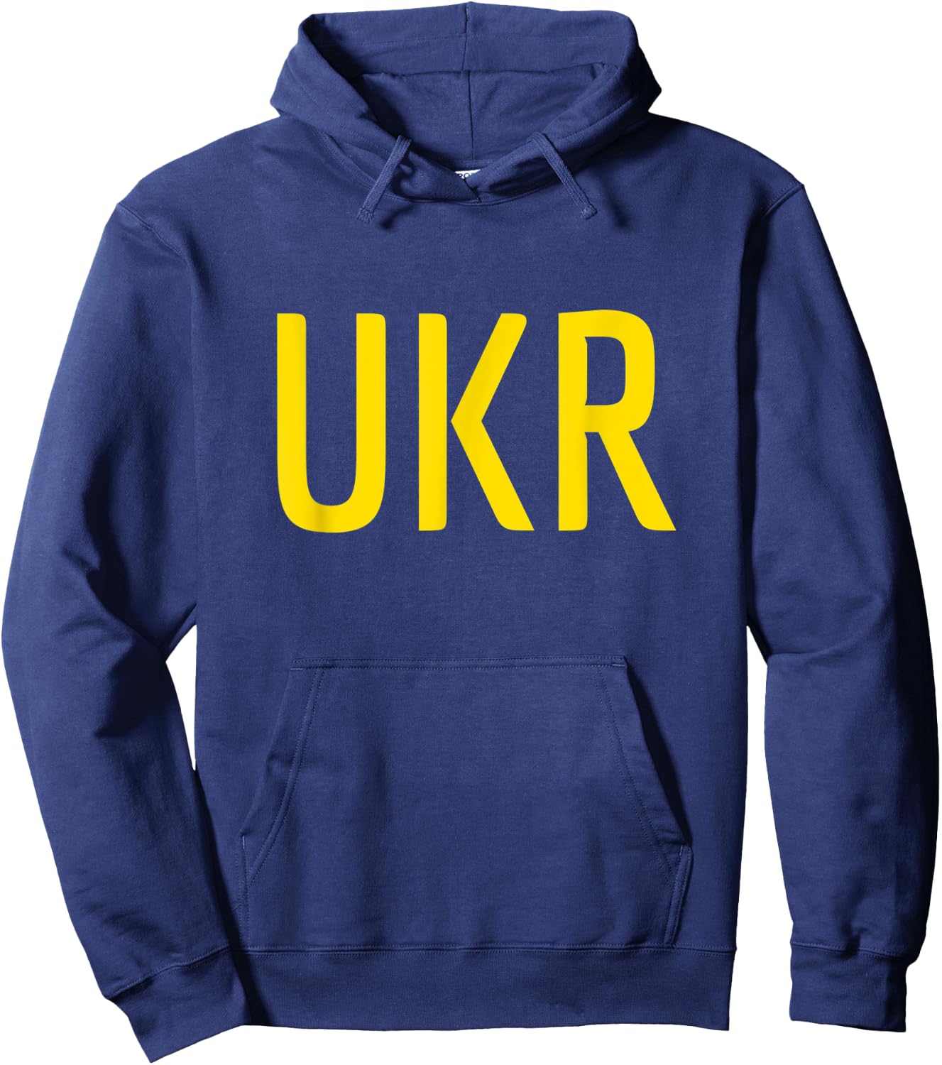 Ukraine Two Part Combo Design - Ukrainian Flag Part 1 Hoodie - Hoodie | Navy