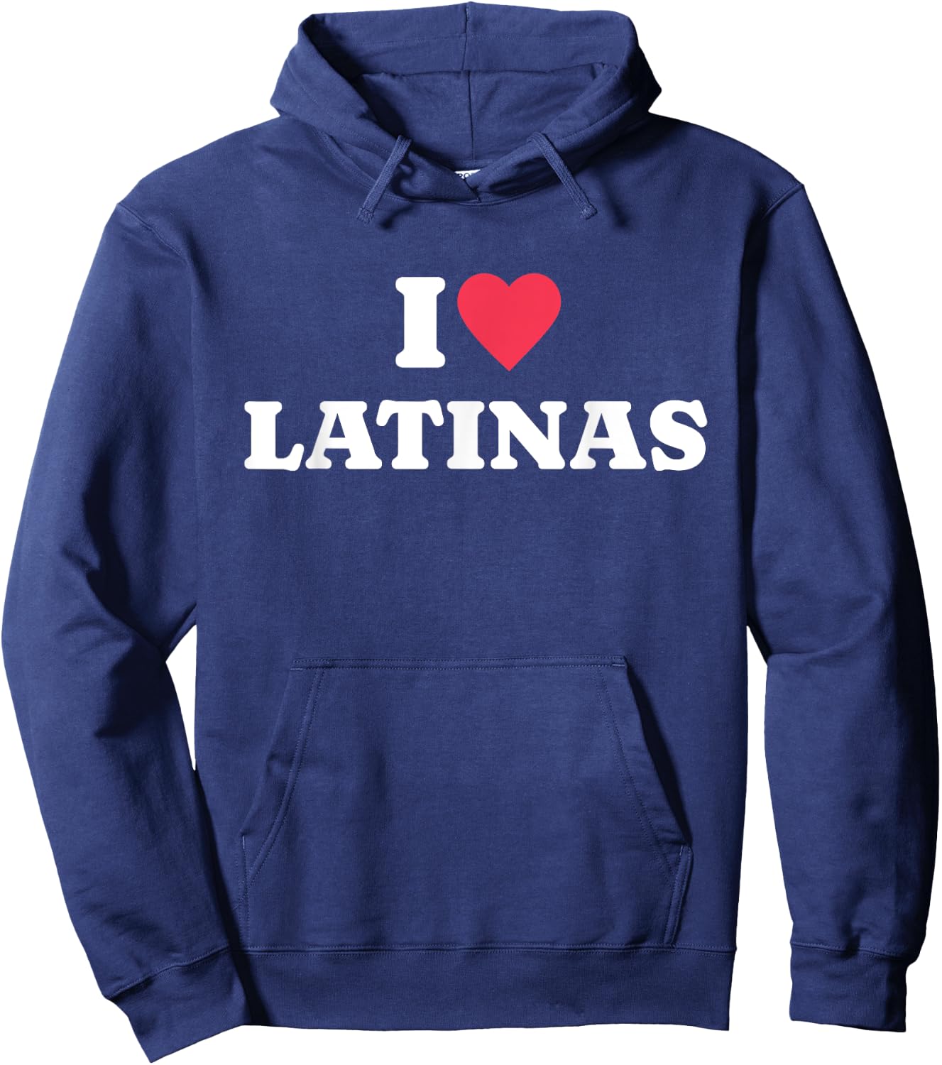 I Love Latinas Hoodie - Hoodie | Navy