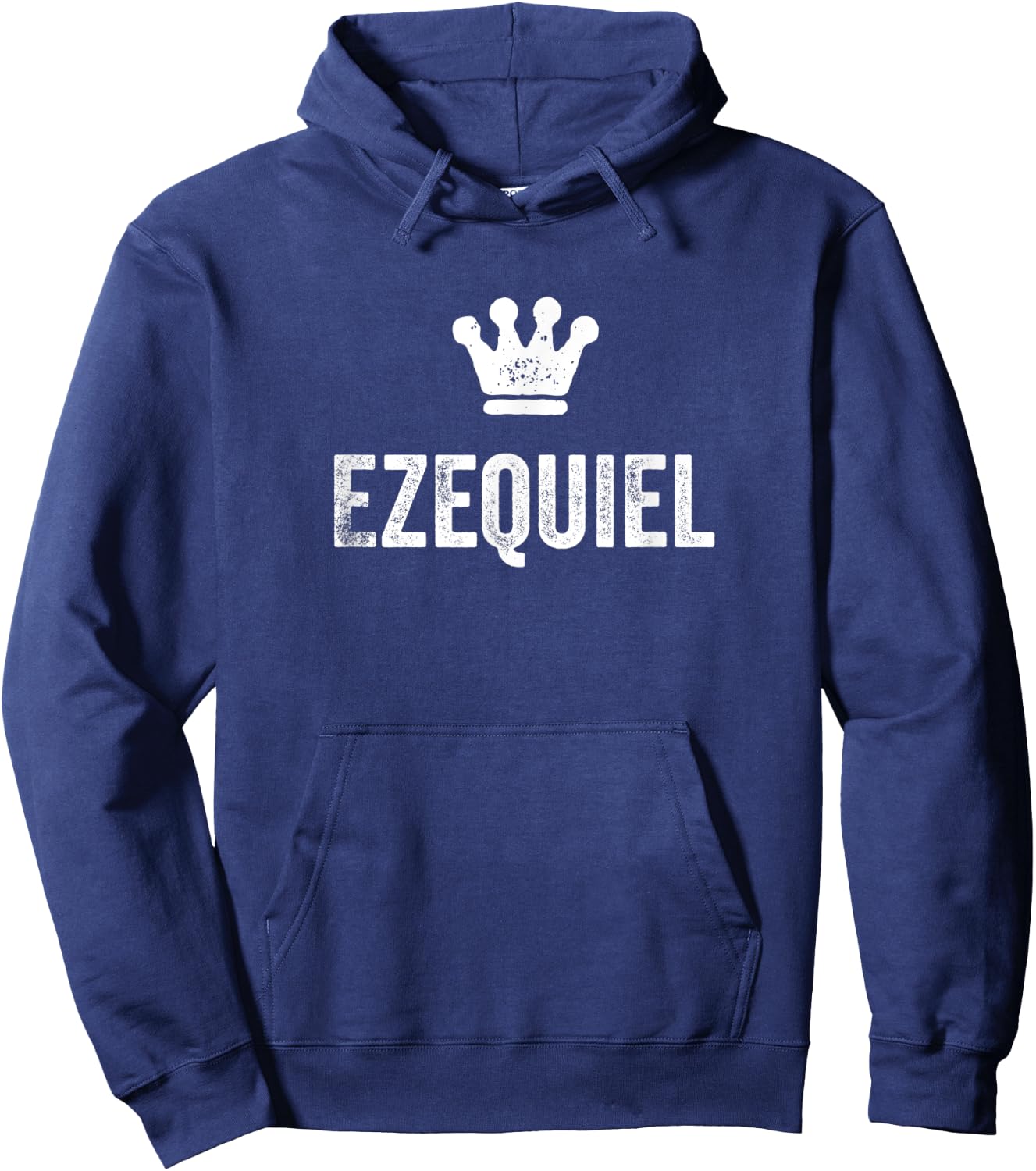 Ezequiel the King / Crown & Name Called Ezequiel Hoodie - Hoodie | Navy