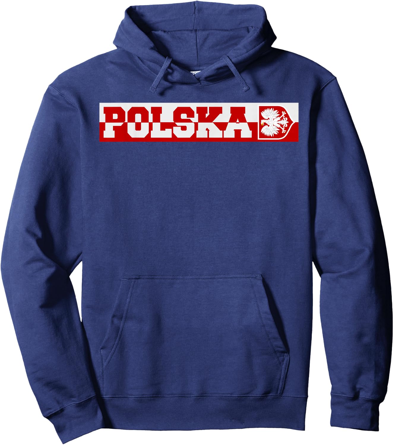 Poland For Gift Poland Poland Warsaw Flag , Black, S Hoodie - Hoodie | Navy