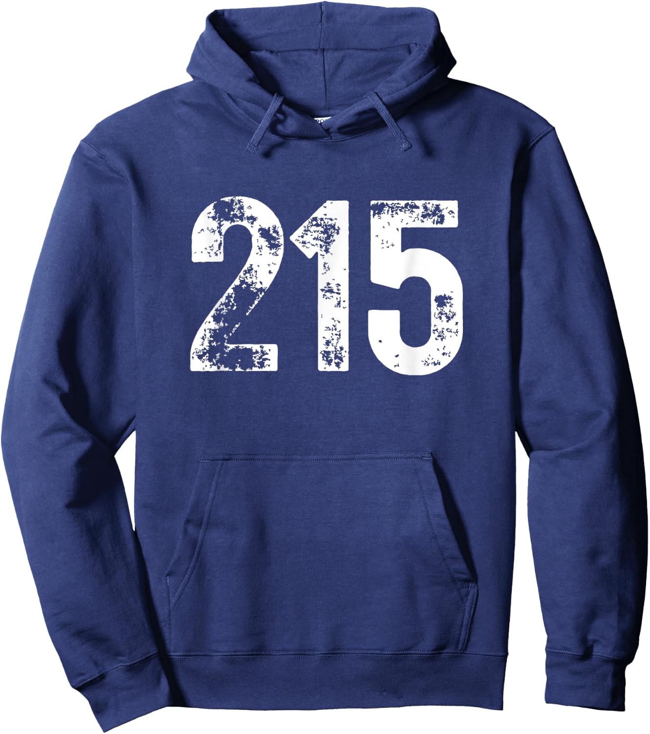 Area Code 215 Philadelphia Pennsylvania PA 215 Hoodie - Hoodie | Navy