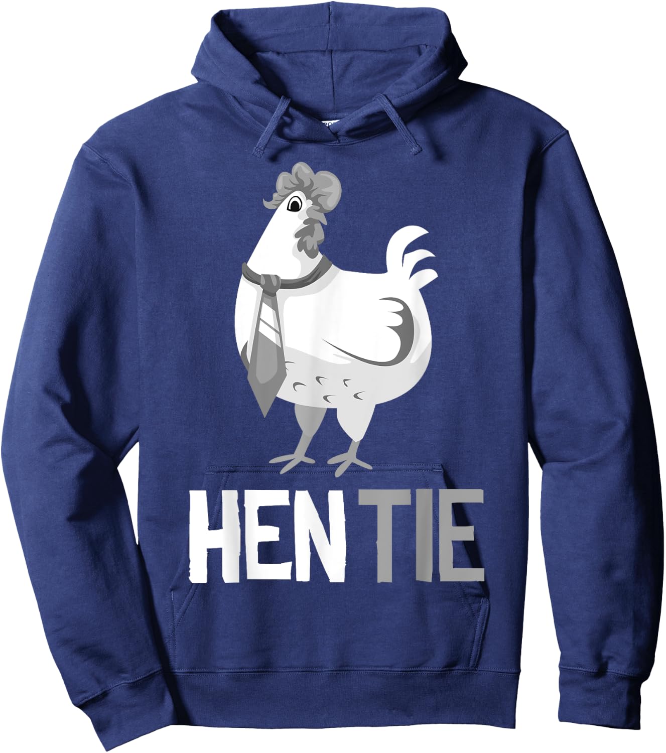 Funny Hen Tie Gift Women Chicken Japanese Anime Hoodie - Hoodie | Navy